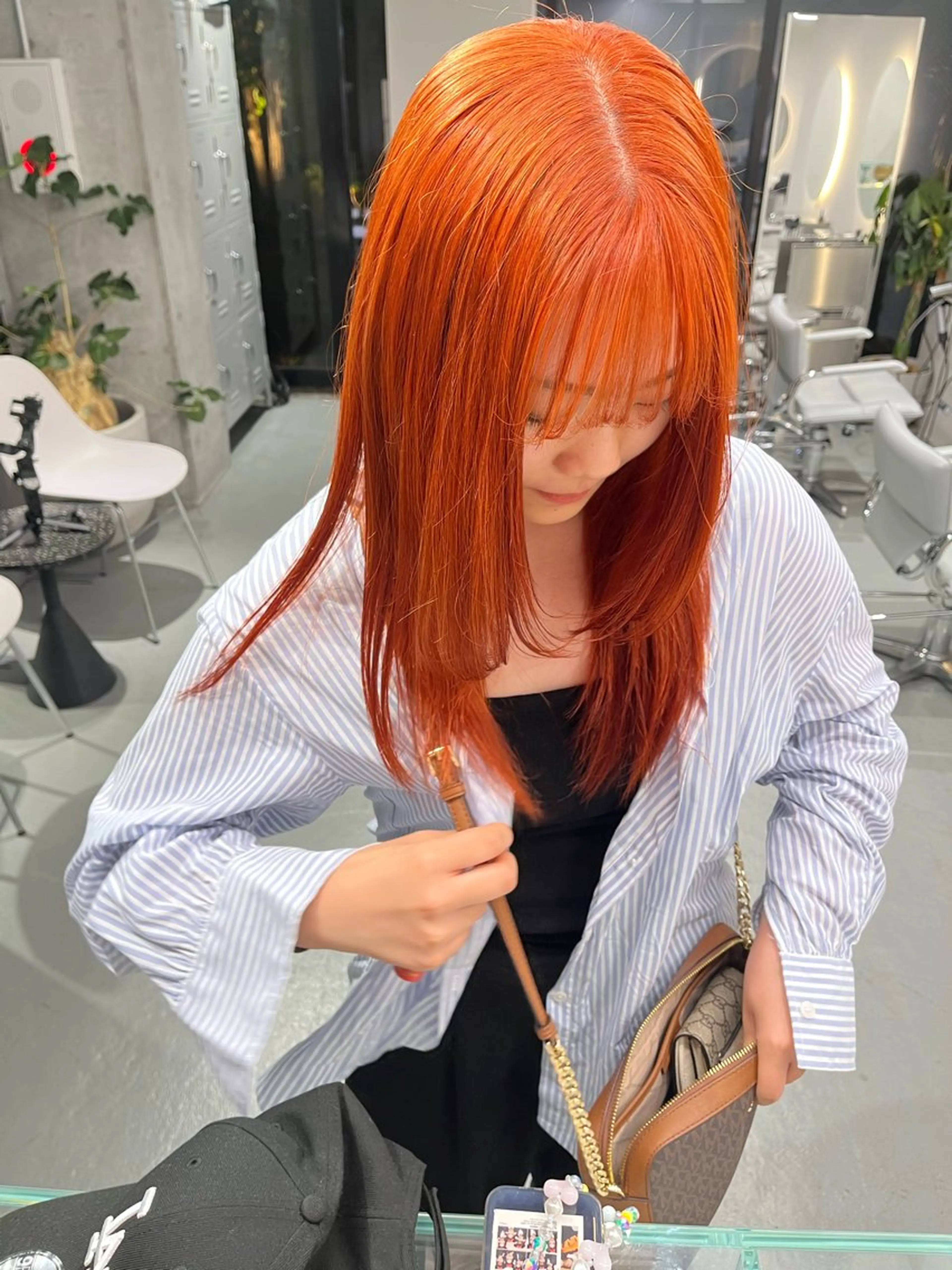 カラー 艶ブリーチ/表参道 ハイトーン /実乃梨のヘアスタイル