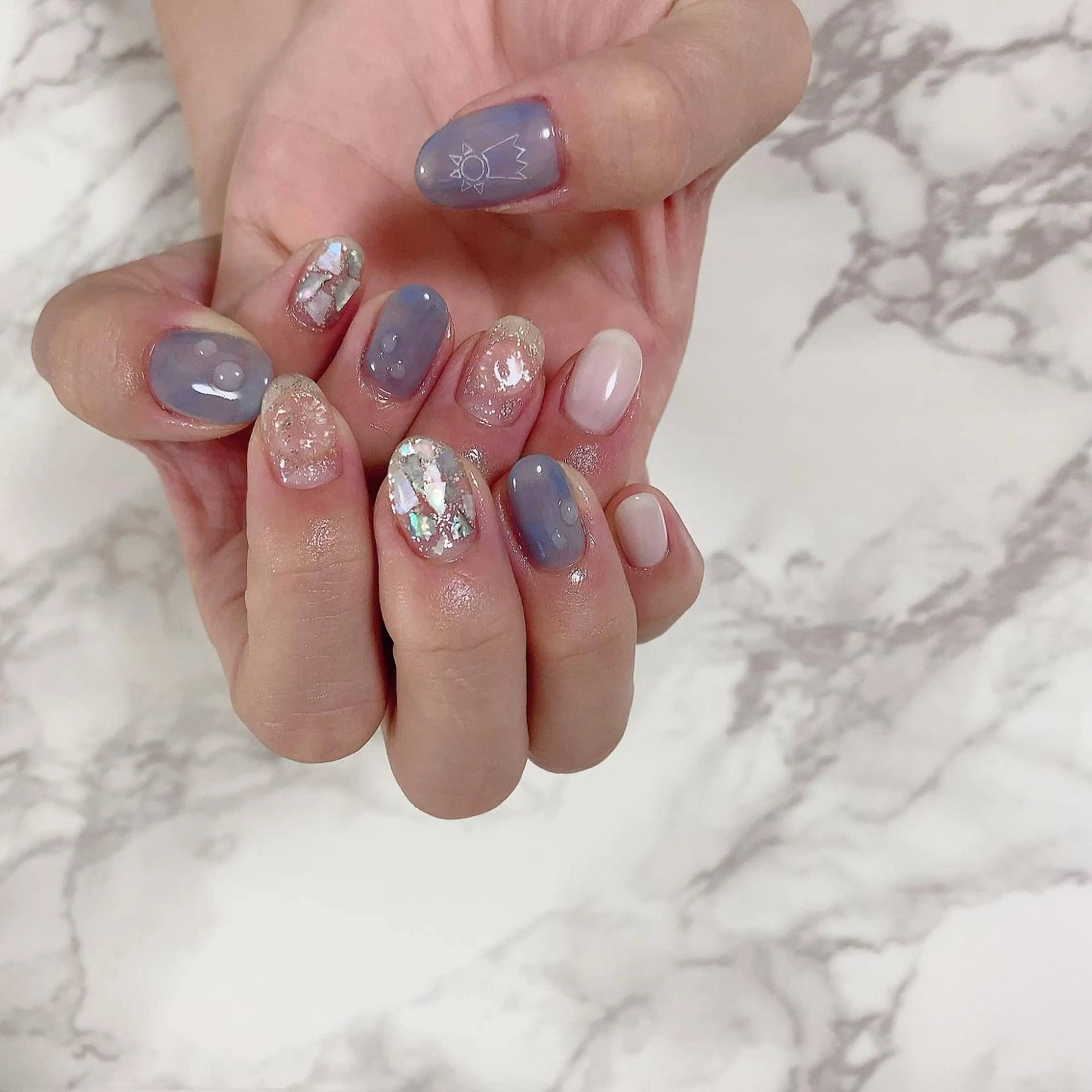 ネイル ハンドネイル SOL NAILのネイルデザイン