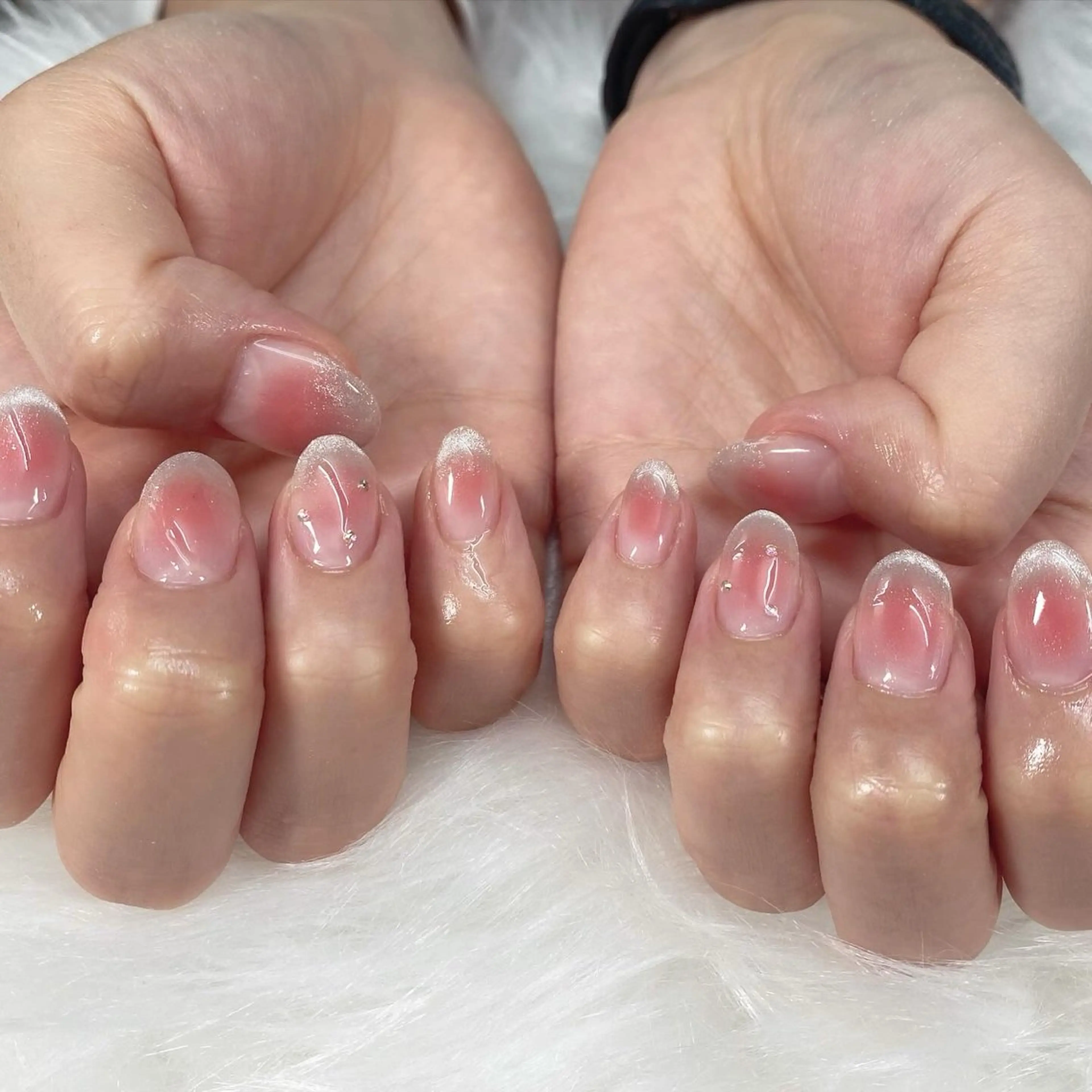 ネイル チークネイル デュアス R _宇都宮のネイルデザイン