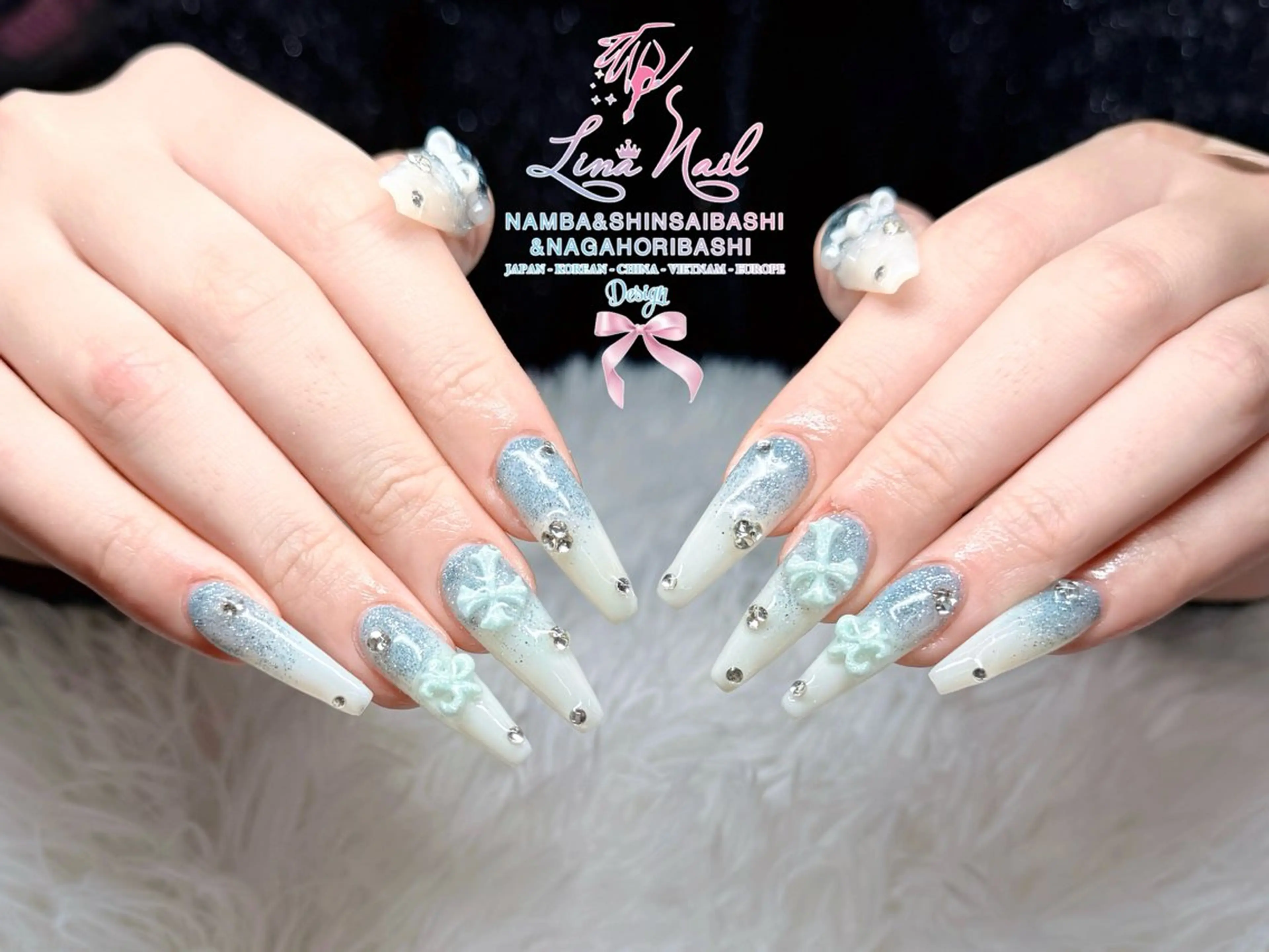 ネイル フットネイル ジェルネイル 持ち込み ネイルチップ ハンドネイル リナネイル 長堀橋店／東心斎橋店のネイルデザイン