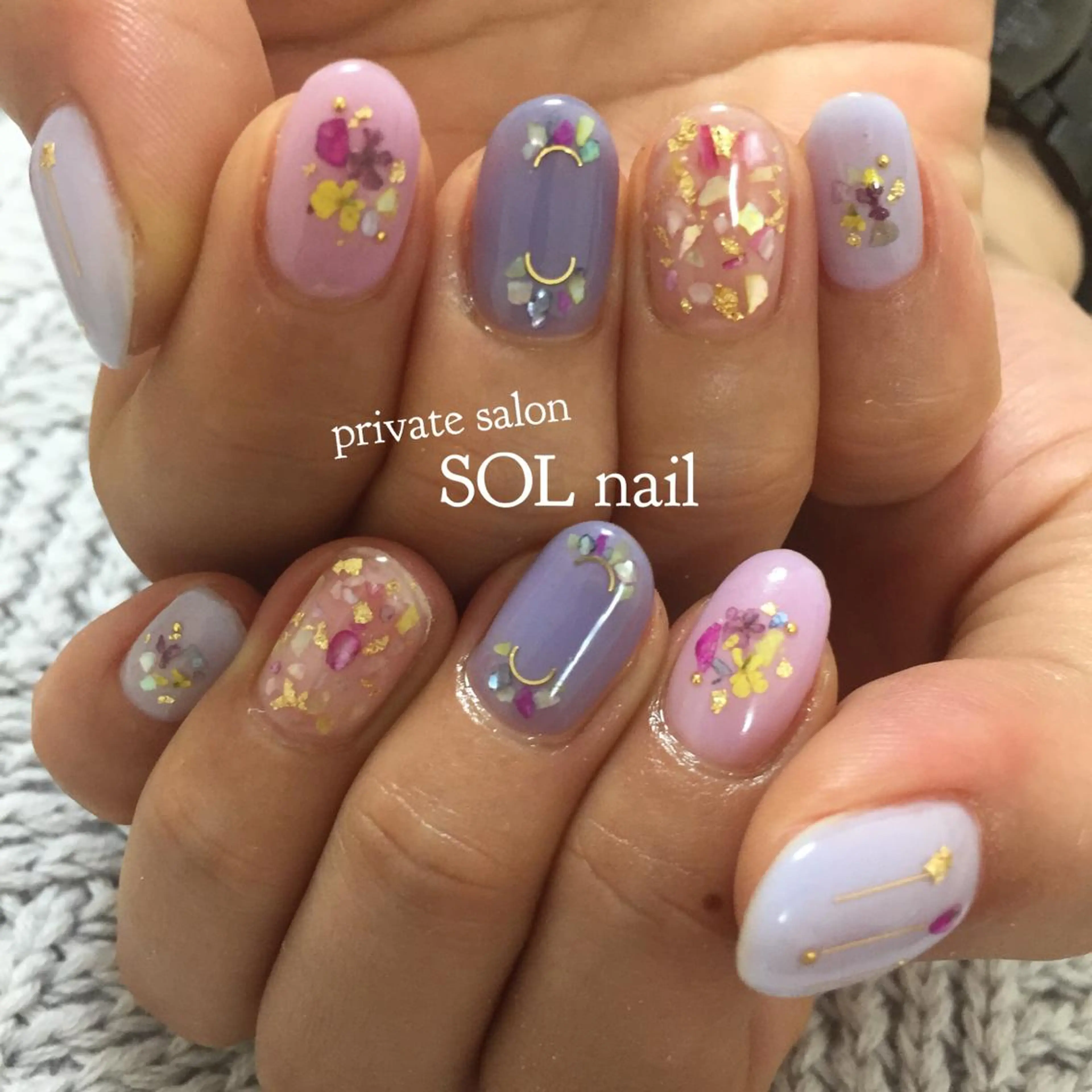 ネイル ハンドネイル SOL NAILのネイルデザイン