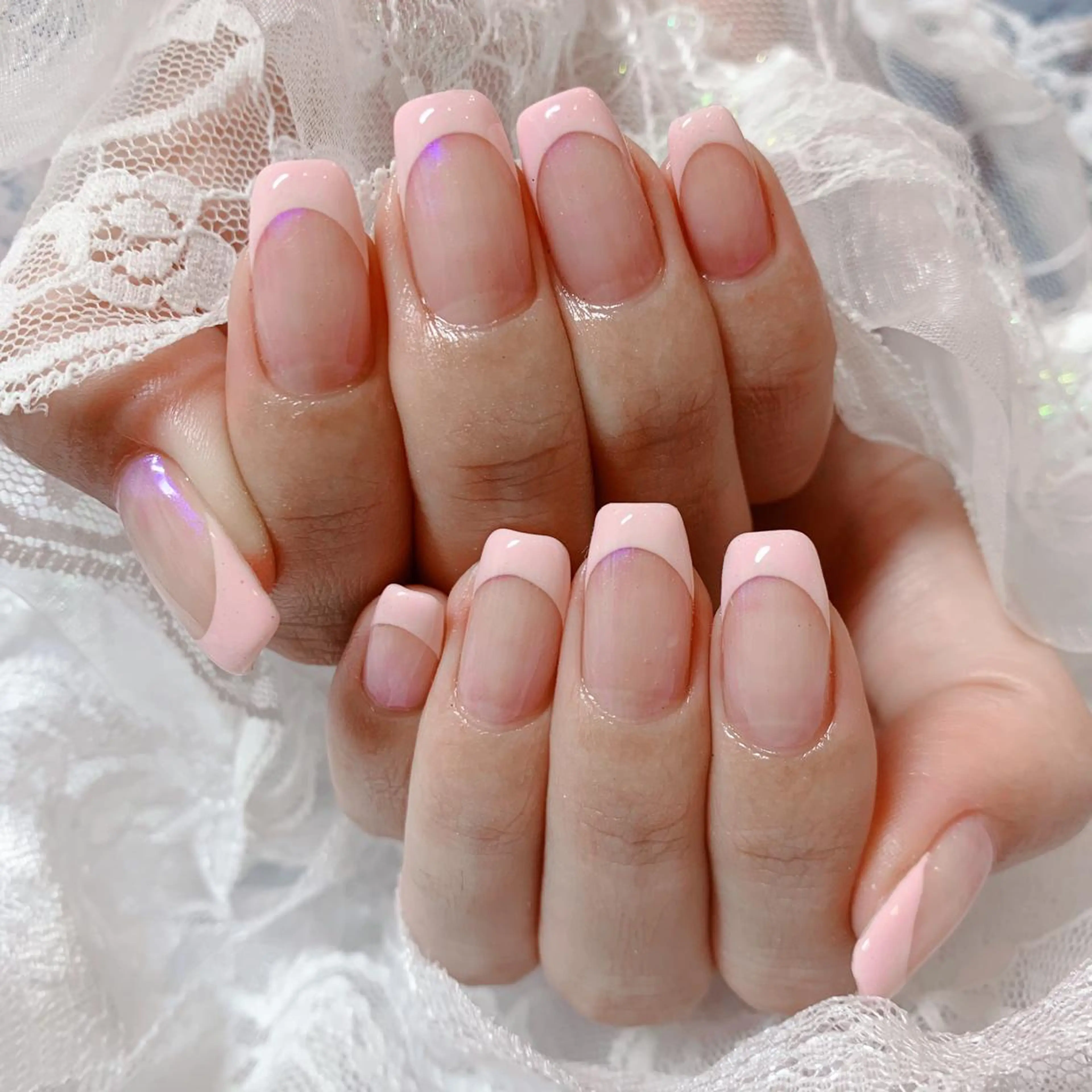 ネイル ハンドネイル La neige* yuki 🥯🍑のネイルデザイン