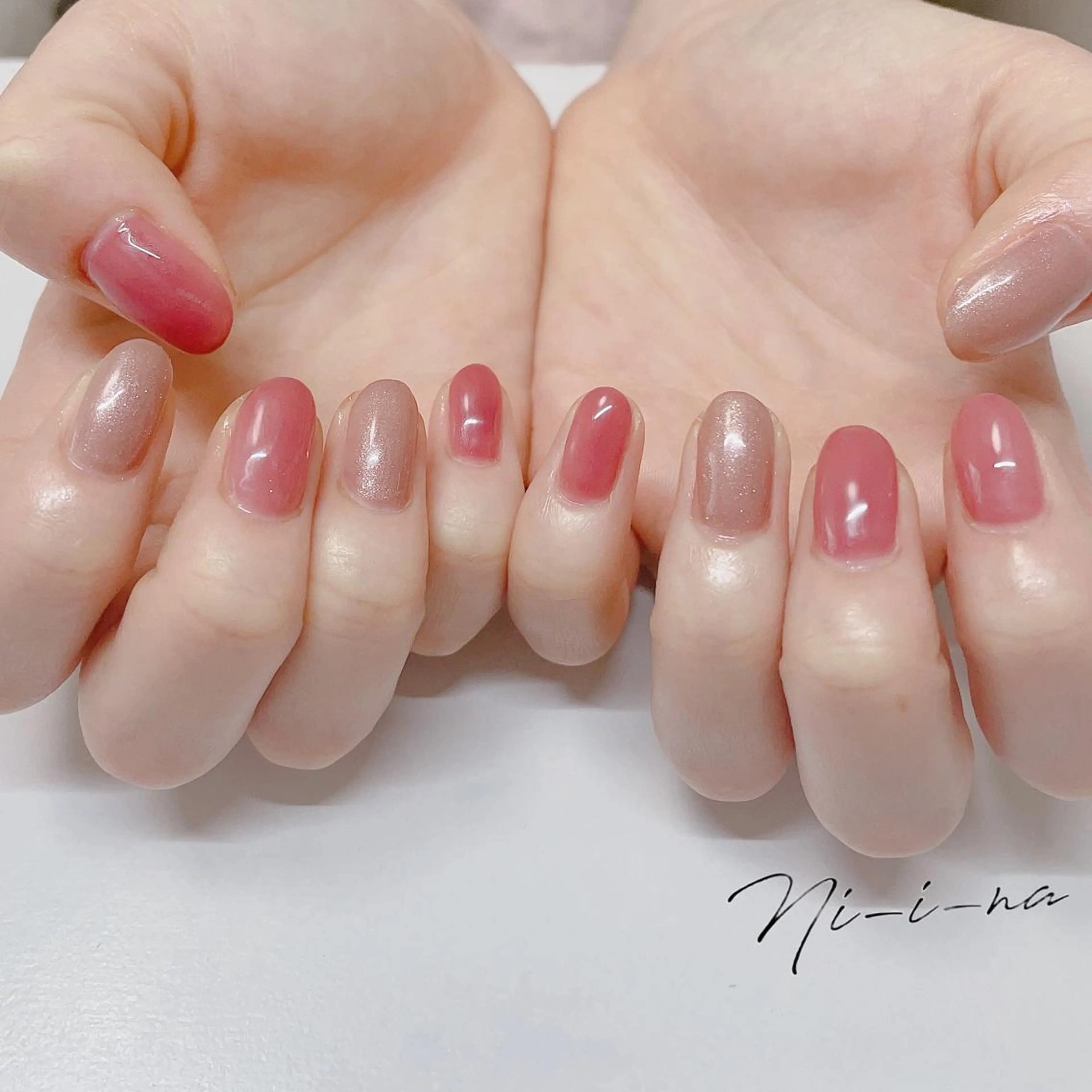 ネイル ハンドネイル nail salon Ni-i-naのネイルデザイン