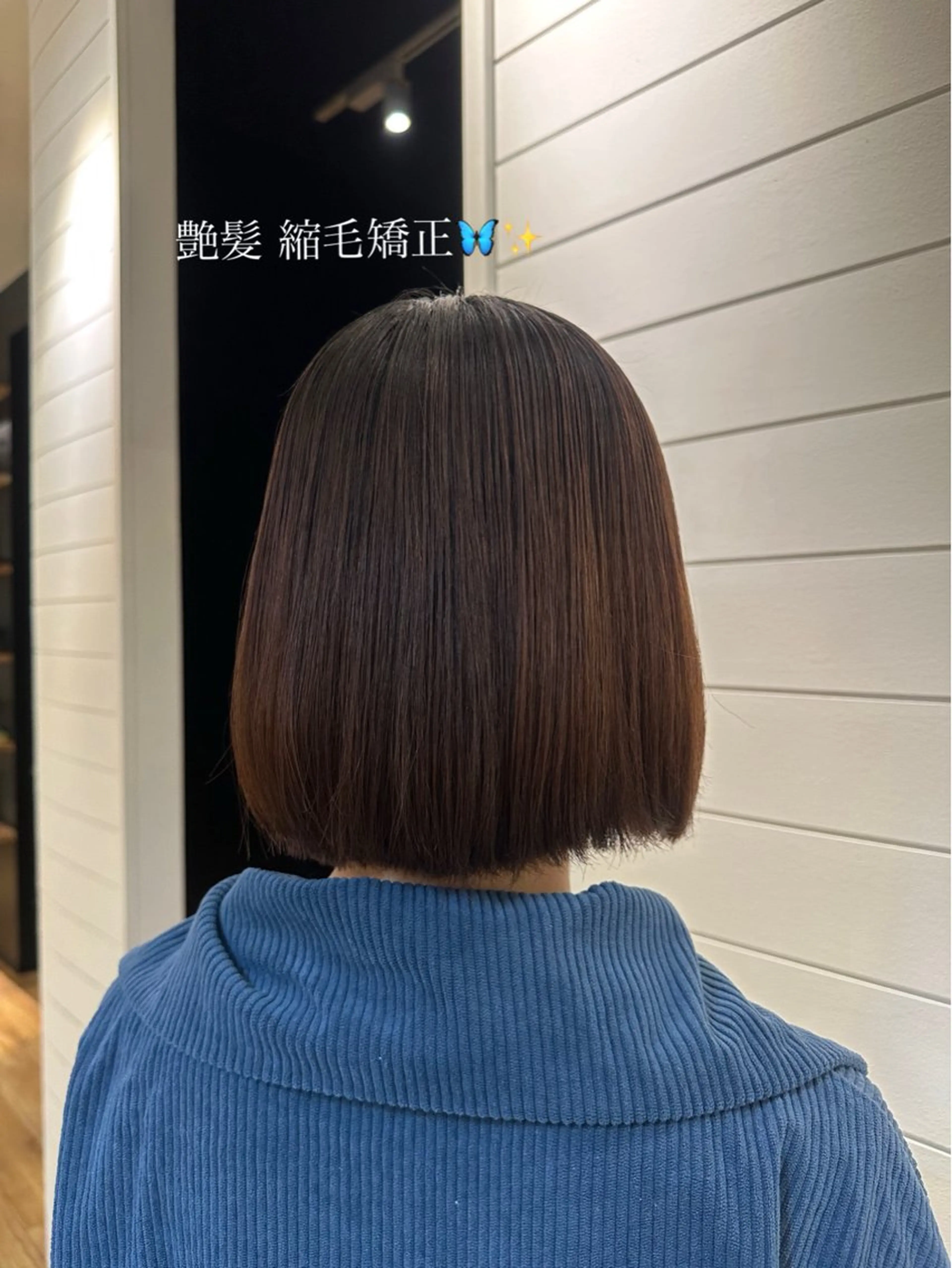 ミディアム パーマ ブリーチカラー/ 透明感/aika¨̮のヘアスタイル