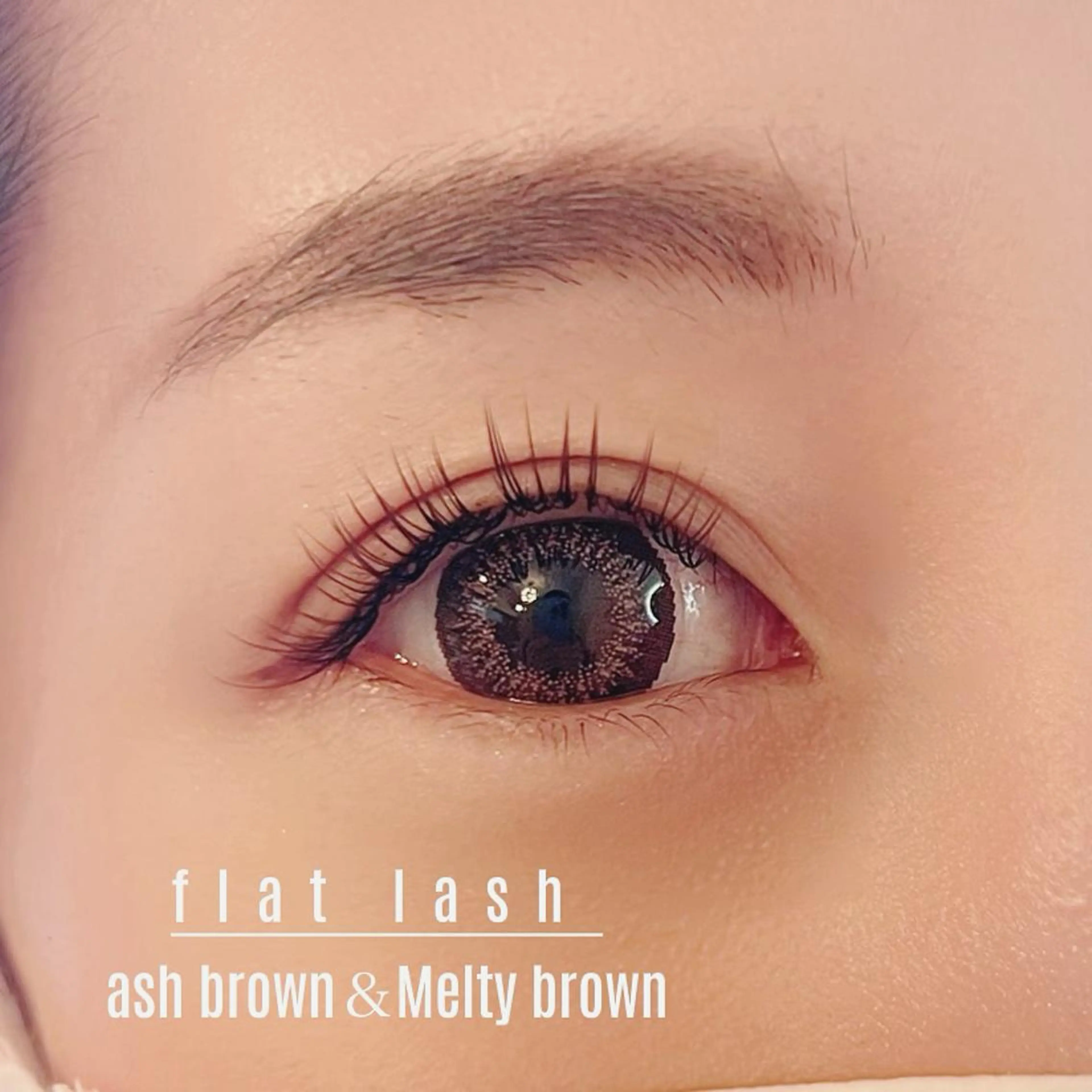 🧡〖初回オフ無料〗フラットラッシュ140本🧡ミニモ限定！！持続upコーティング(通常500円)サービス❣️の写真