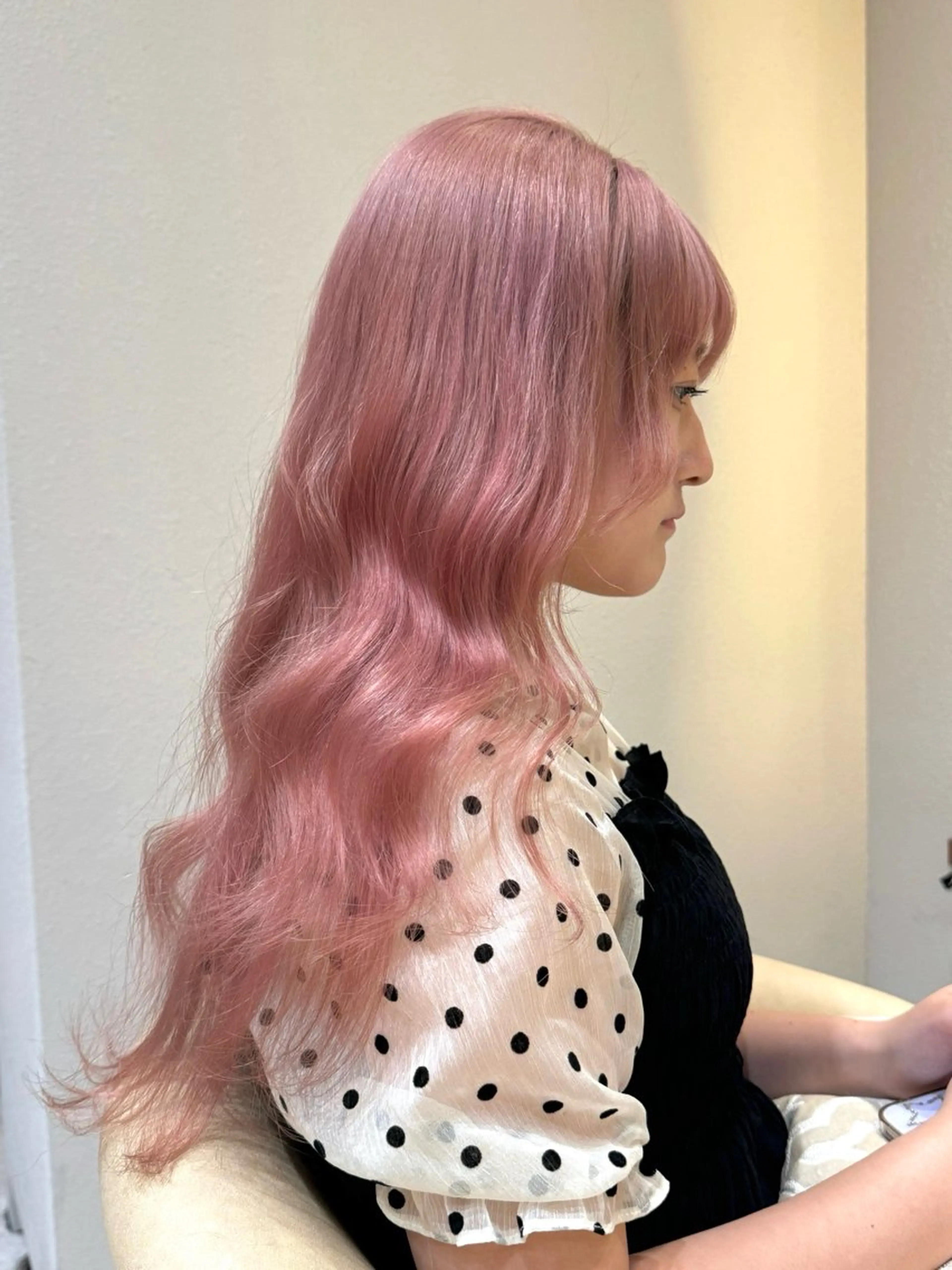 【ブリーチの根本が気になる方に】ブリーチリタッチ＋カラー🩵の写真