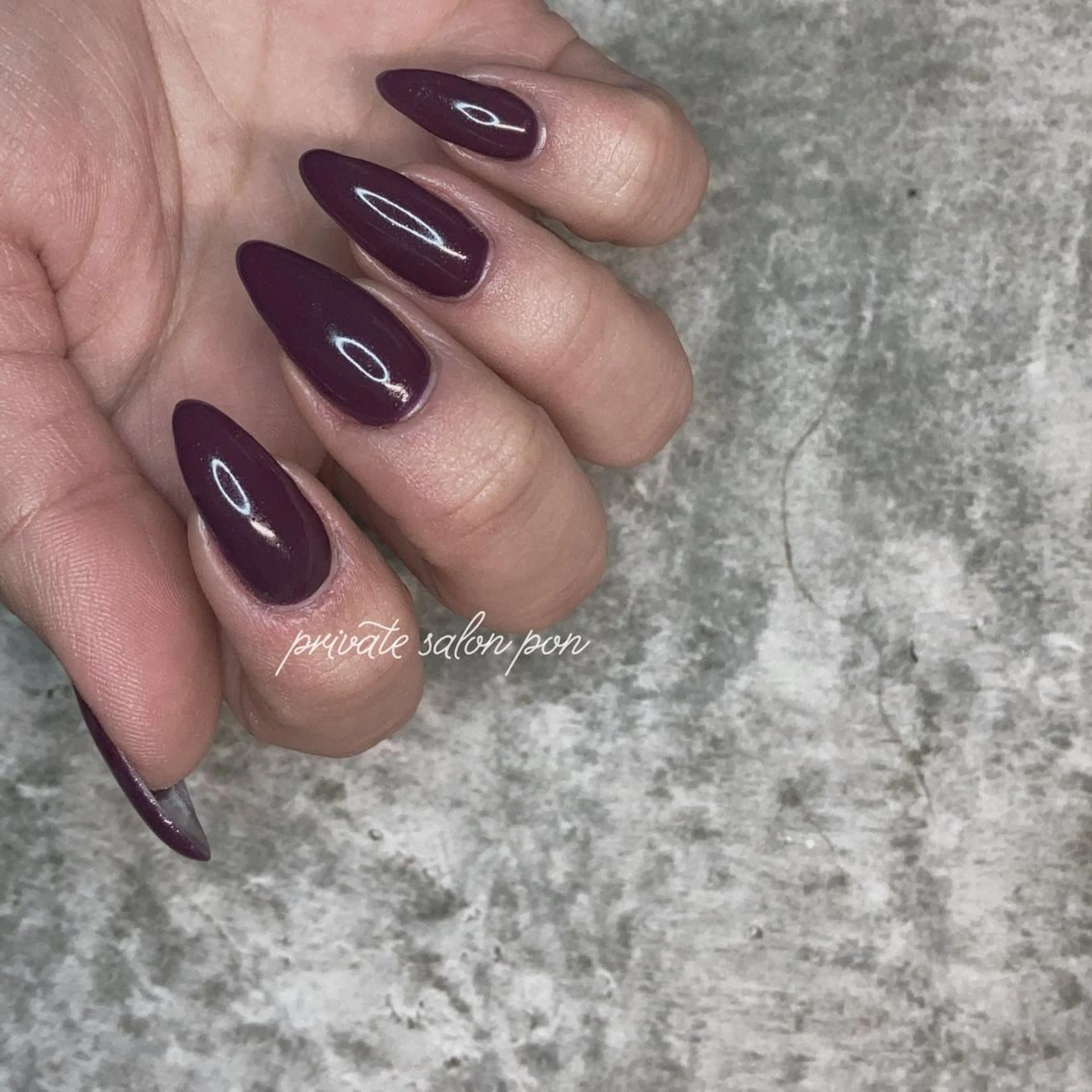 ネイル ハンドネイル private salon　ponのネイルデザイン