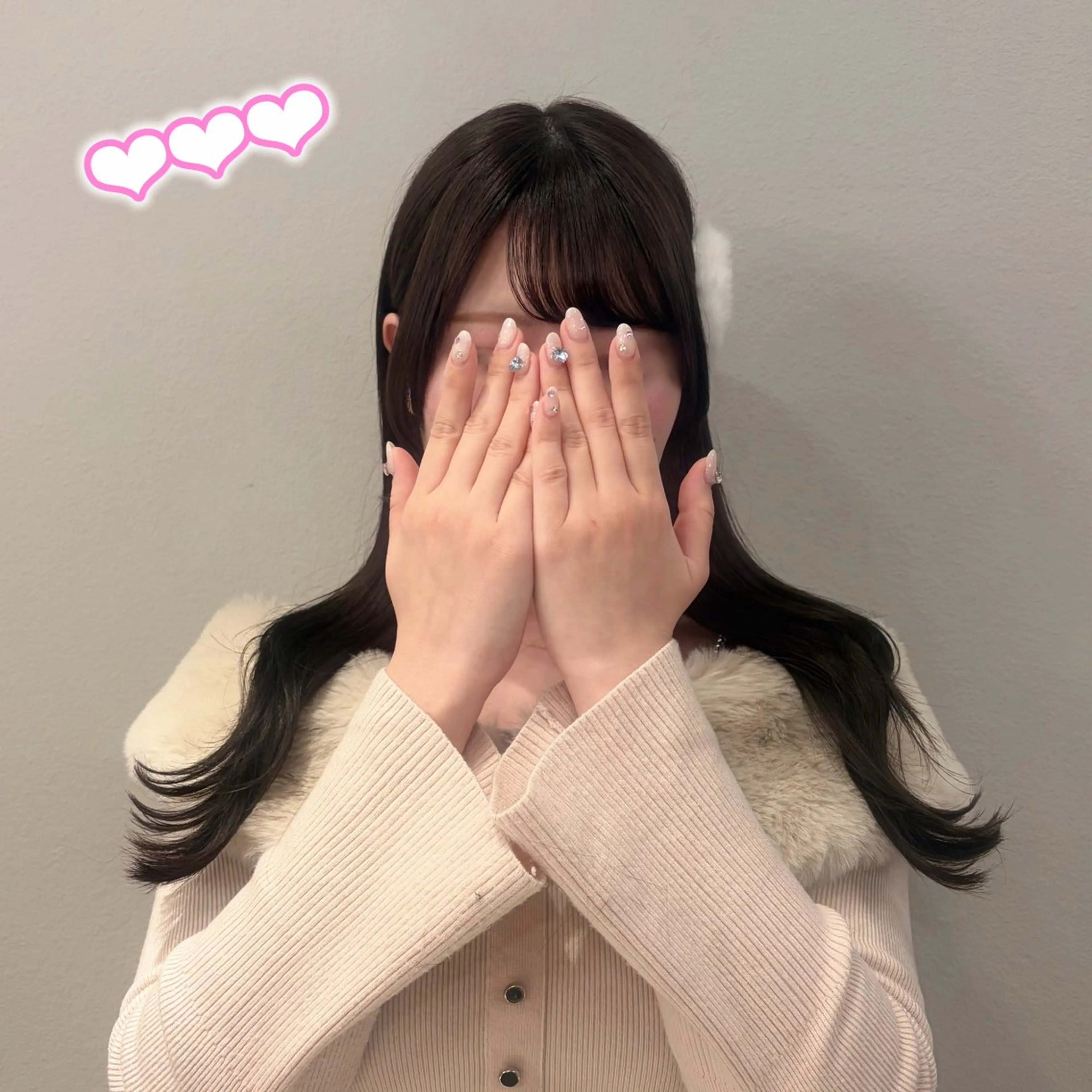 ロング カラー アッシュ アッシュブラウン ブラウンカラー 顔周りカット カット ヘアカラー 顔周り/暖色 /ヘアメ/あつはのヘアスタイル