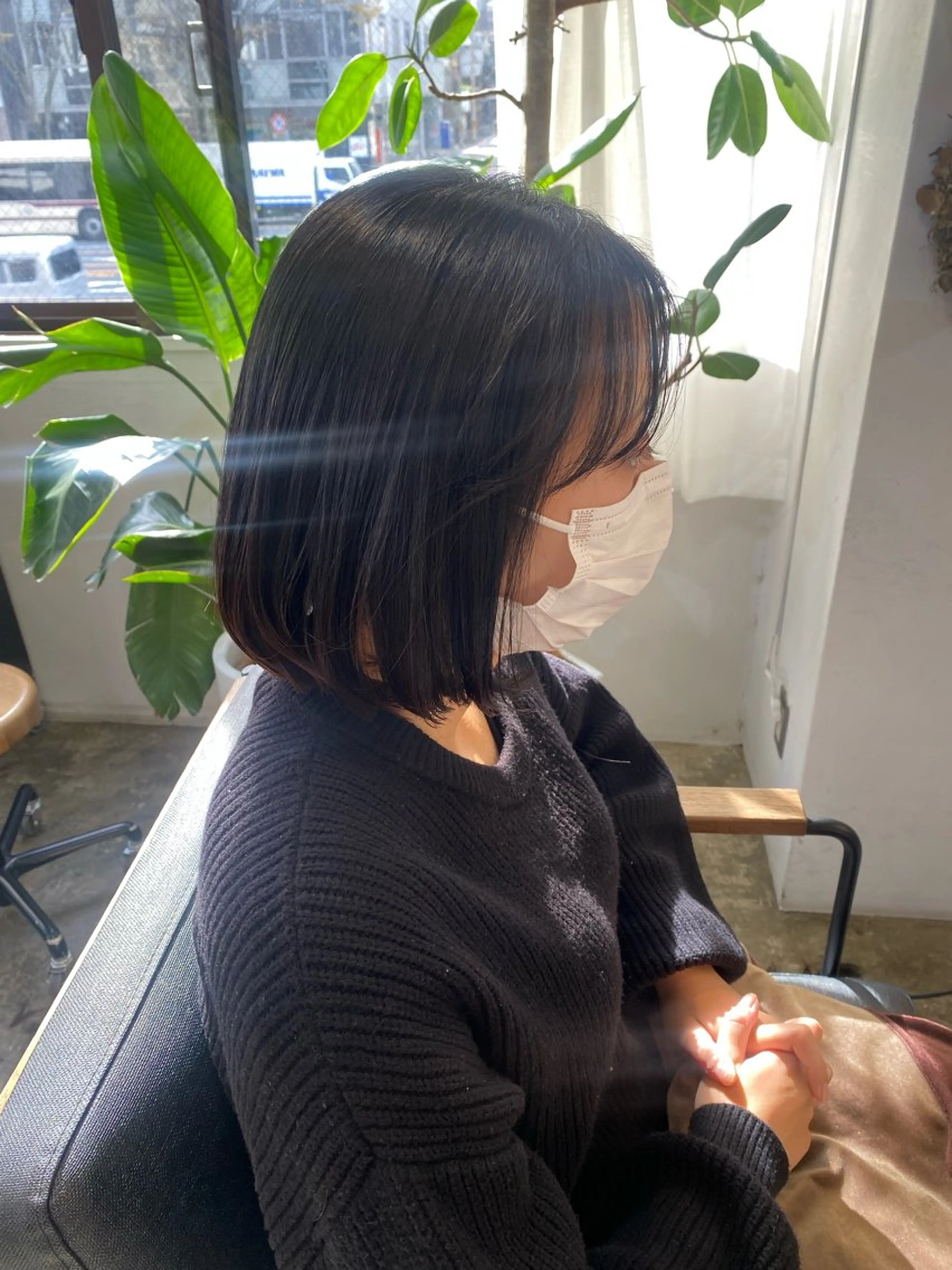 knock所属・knock　國友 華乃のヘアスタイル