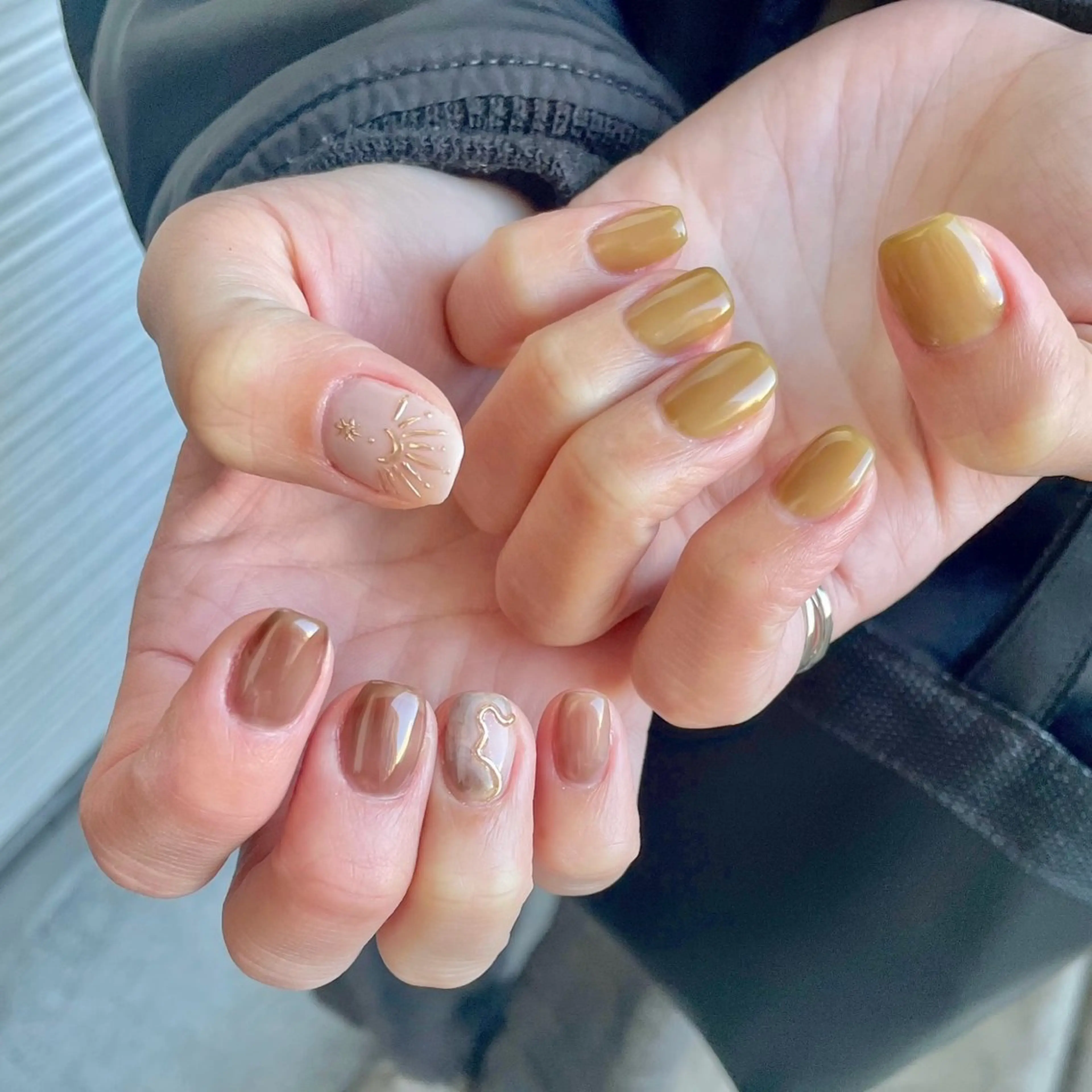 ネイル ハンドネイル Radia bykaonailsのネイルデザイン