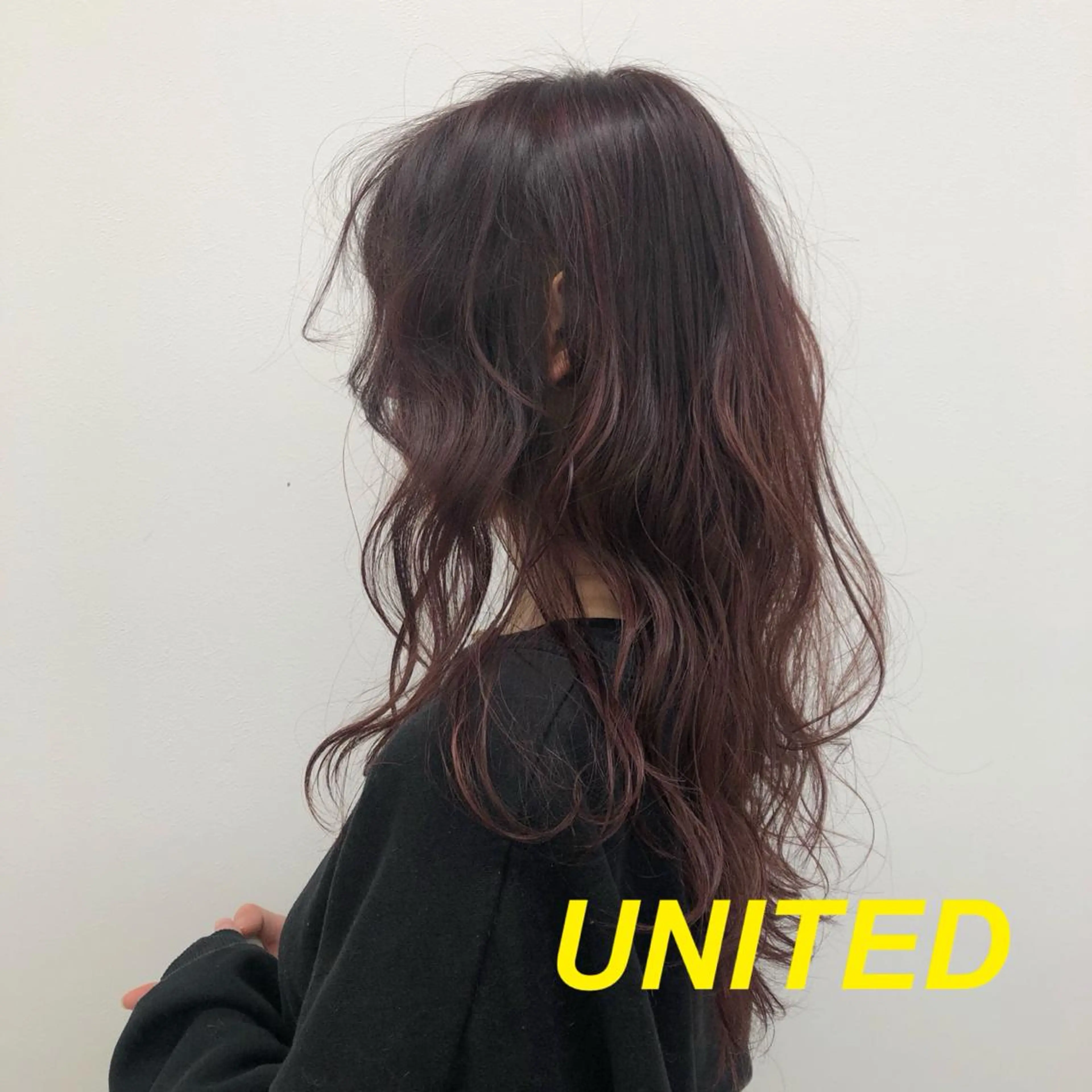 ロング カラー ボルドーカラー レッドカラー 🦄カラー比率90% 🦄TAKAYAのヘアスタイル