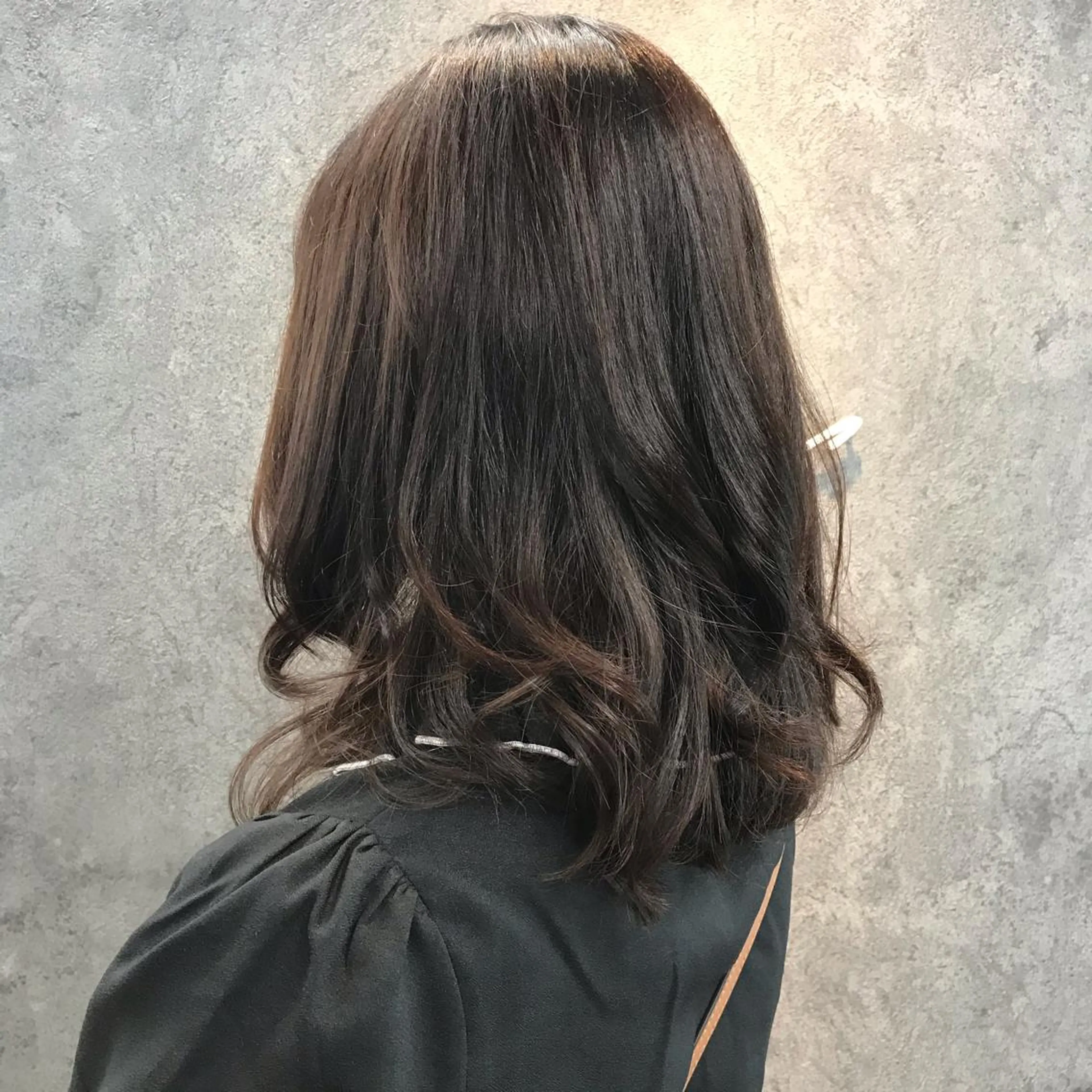 ミディアム カット 所渉/韓国レイヤー /ウルフカットのヘアスタイル