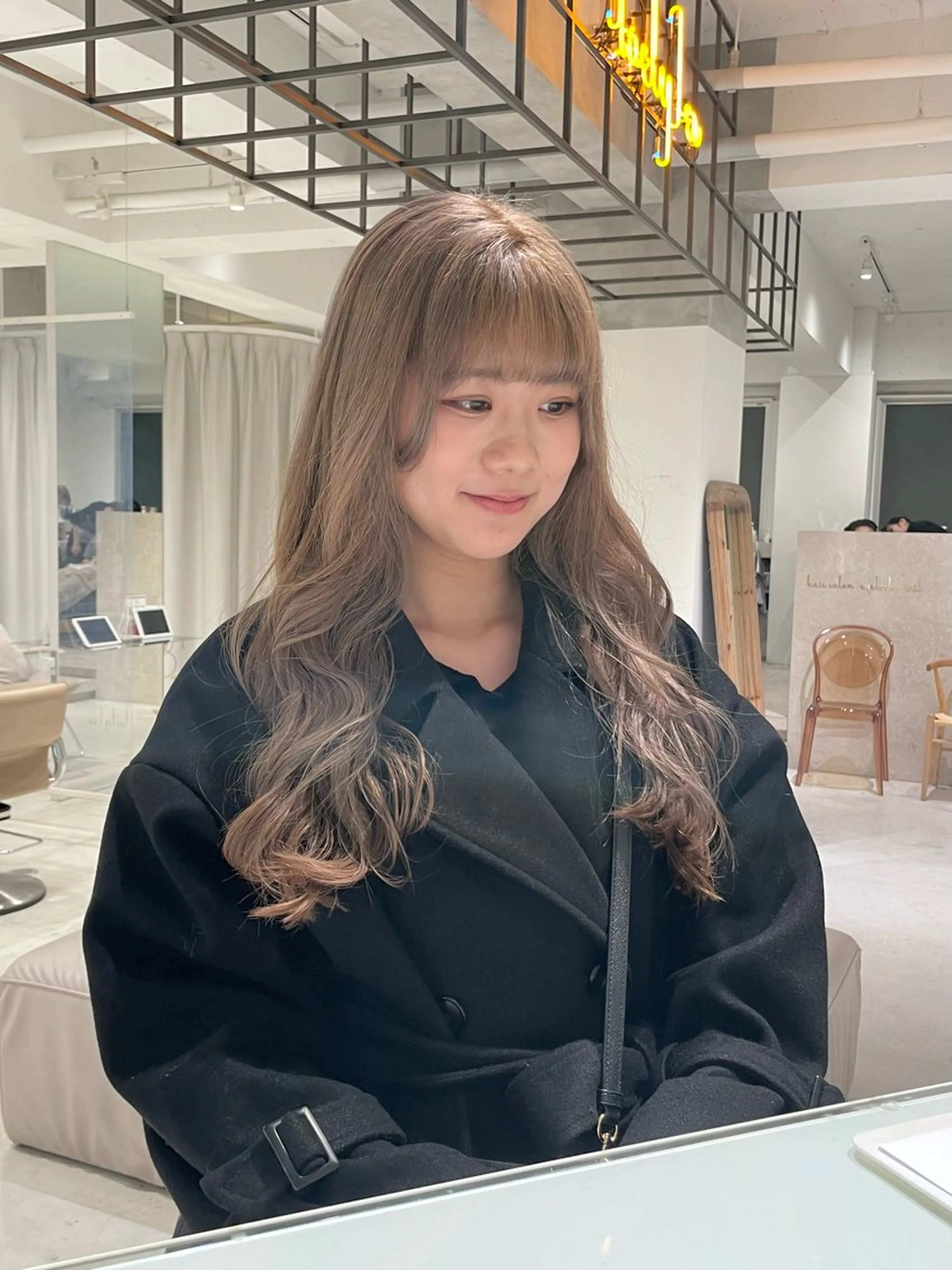 ロング カラー ヘアカラー loely 💞miyuのヘアスタイル