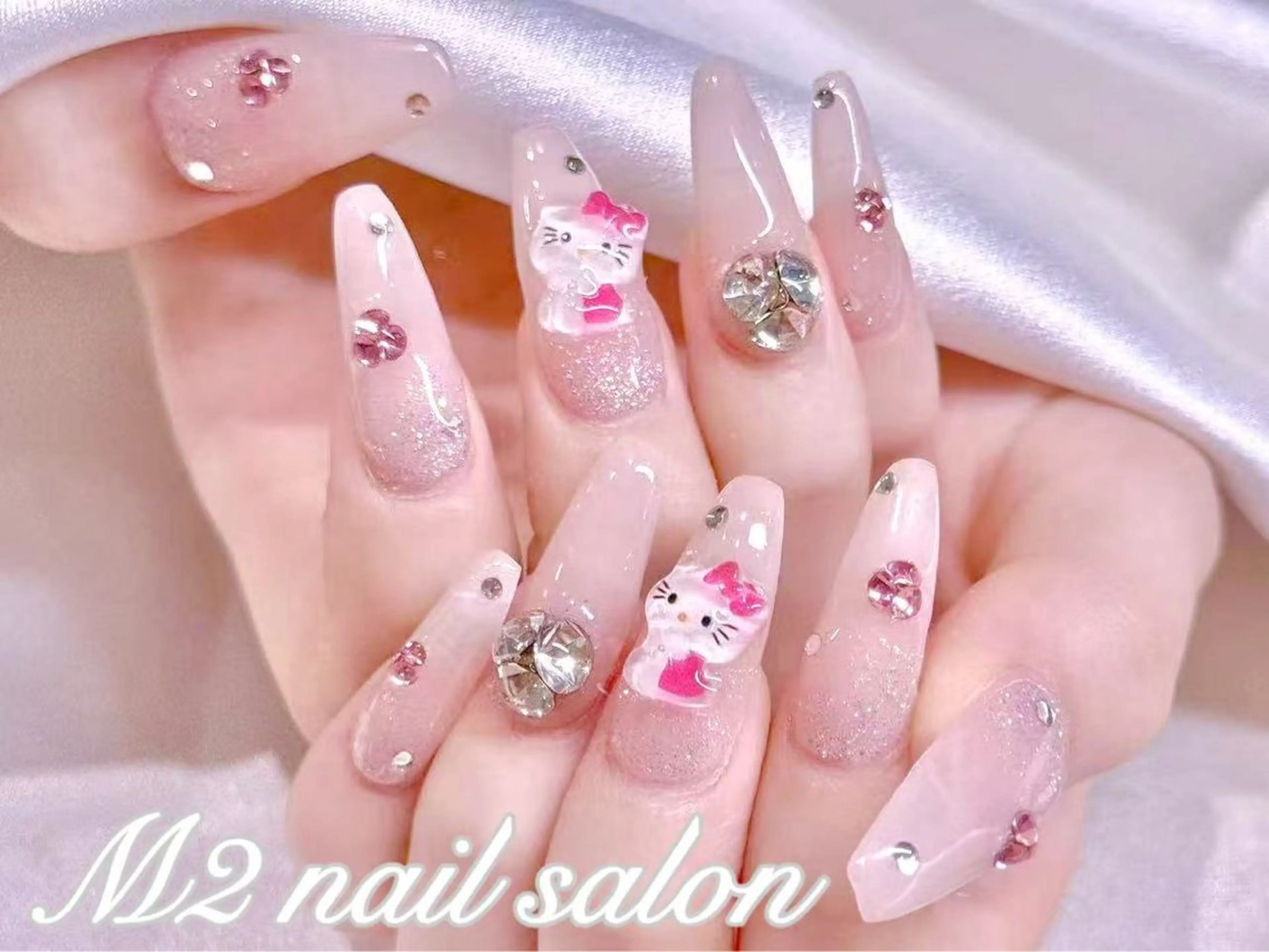 ネイル 長さだし専門店 M2　rikaのネイルデザイン