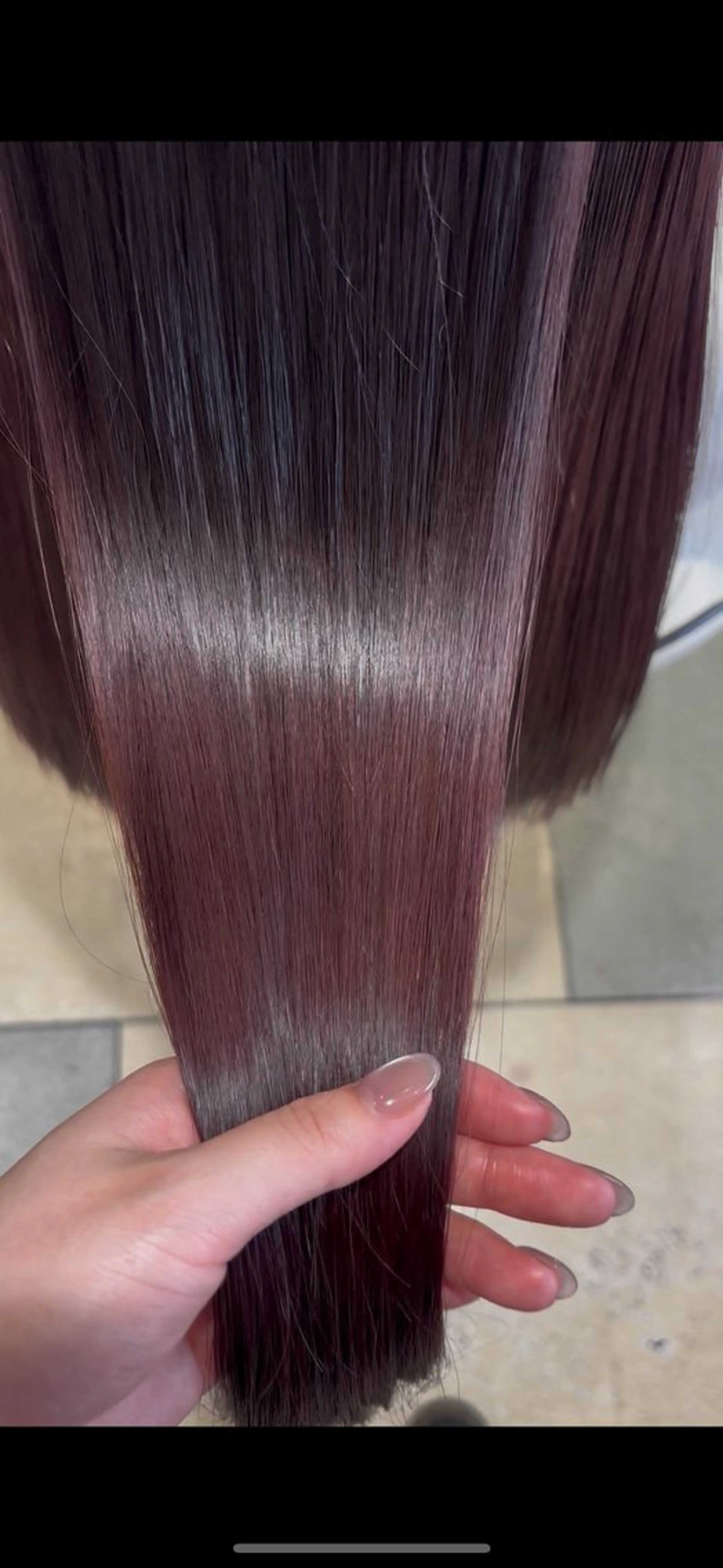 ロング カラー ヘアカラー トリートメント 透明感カラー/ くびれヘア/ユウユのヘアスタイル