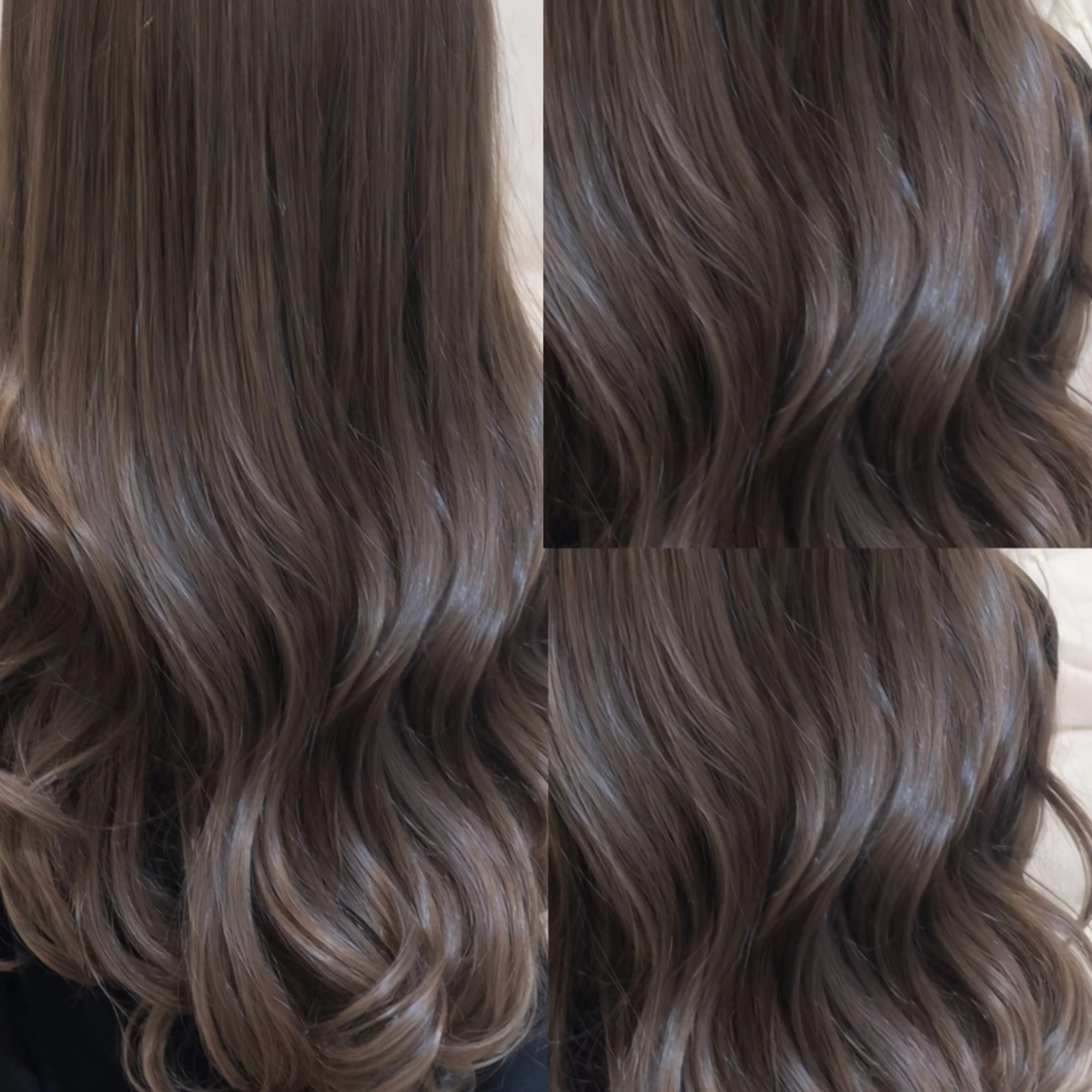 ロング カラー ベージュカラー ブリーチ ケアブリーチ ケアカラー 透明感カラー ヘアカラー トリートメント 👑髪質改善wカラー /ハイトーン/アユカのヘアスタイル