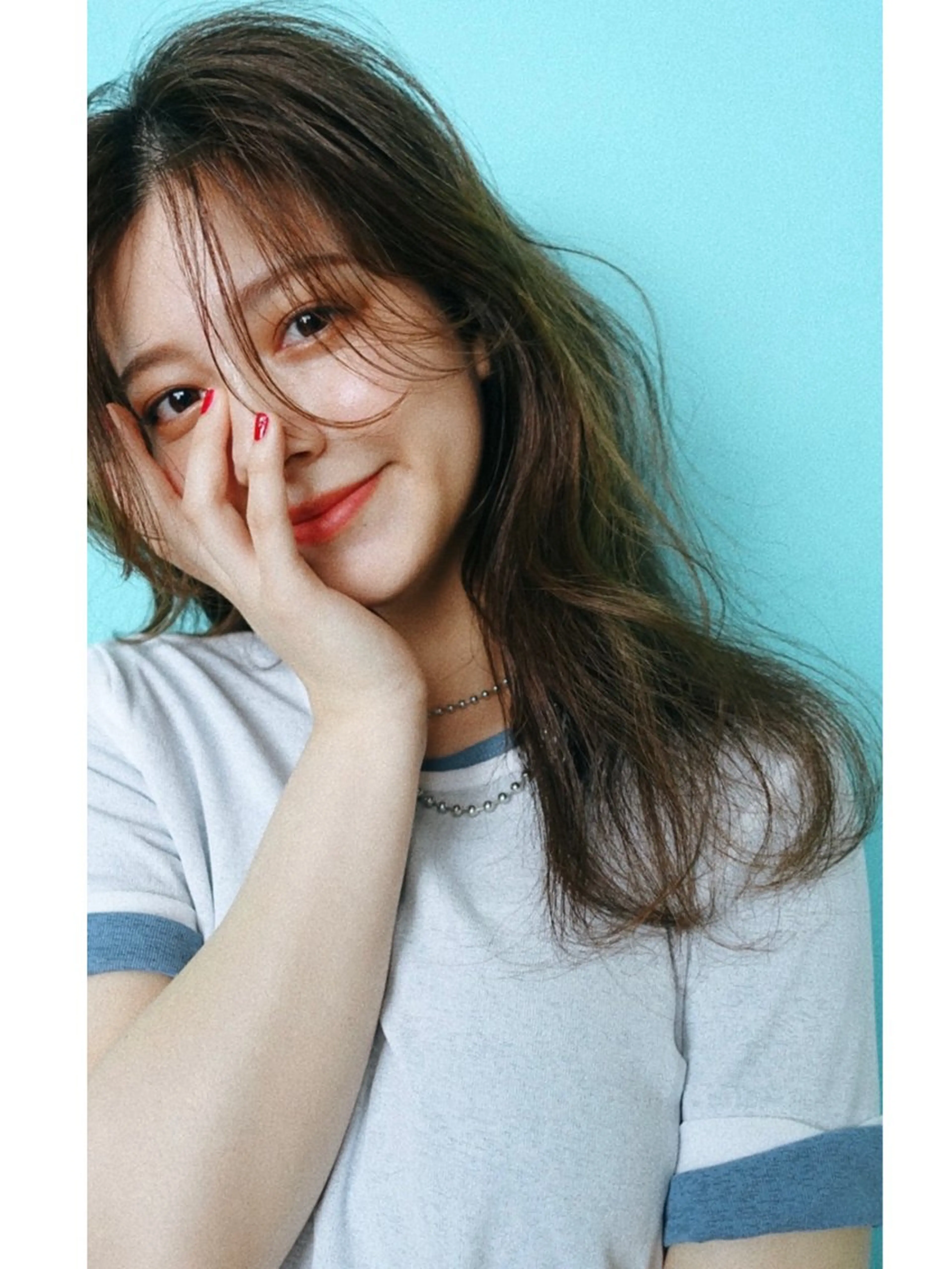 ロング 透明感🎀LOREN エリコ🌈のヘアスタイル