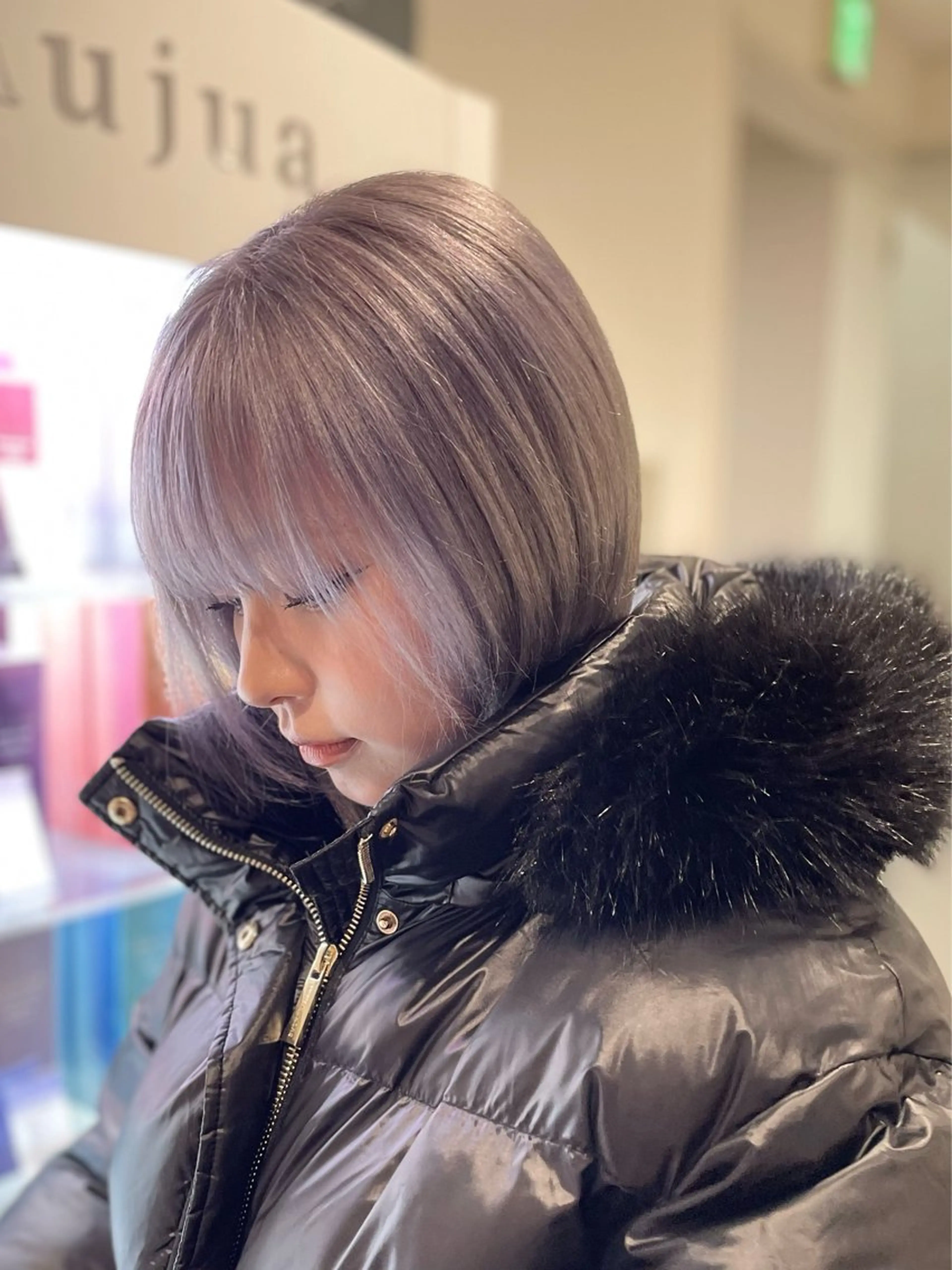 ロング カラー ヘアカラー トリートメント GaKu/ハイトーン /ブリーチ/ブロンドのヘアスタイル