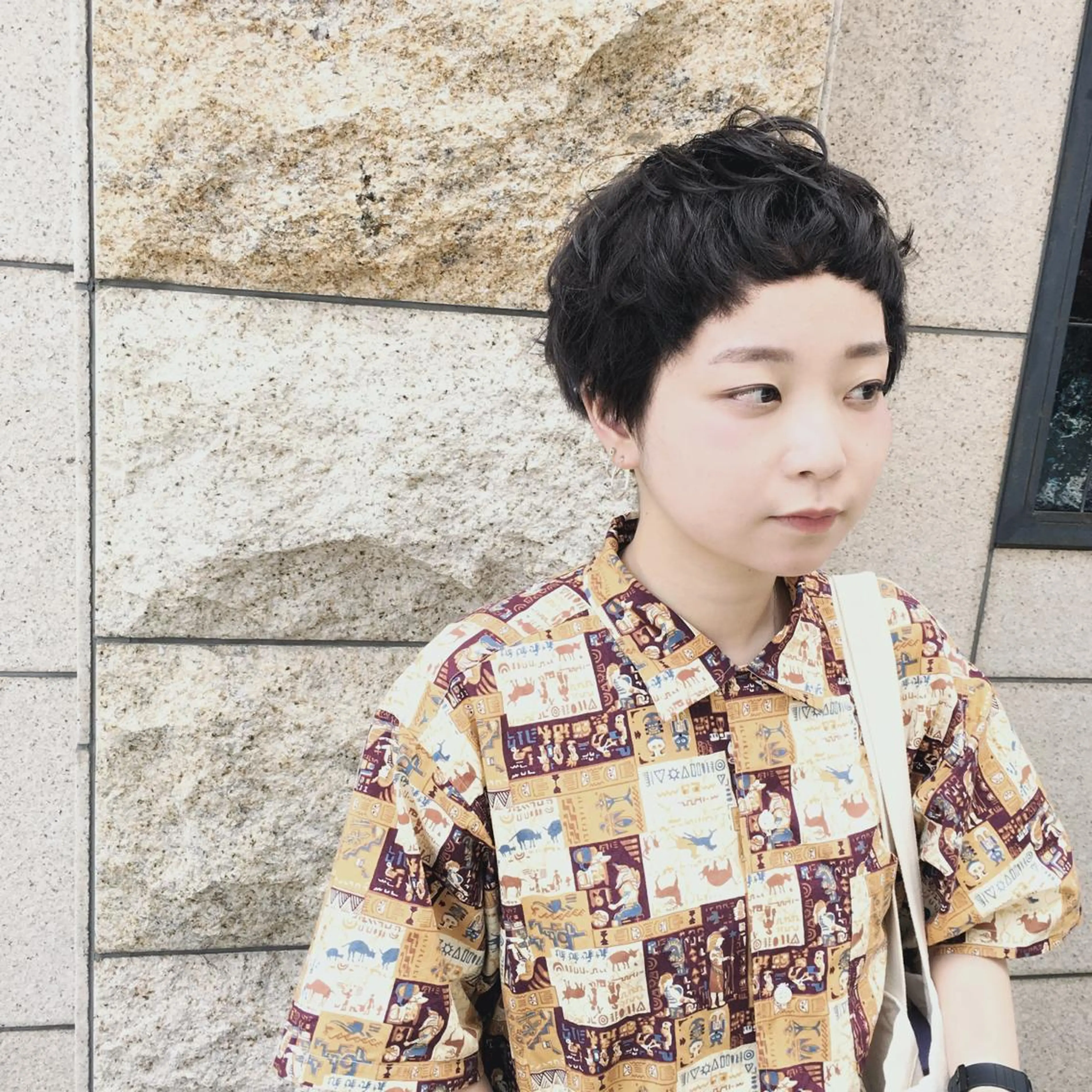 ショート カラー [店長]加地 峻のヘアスタイル