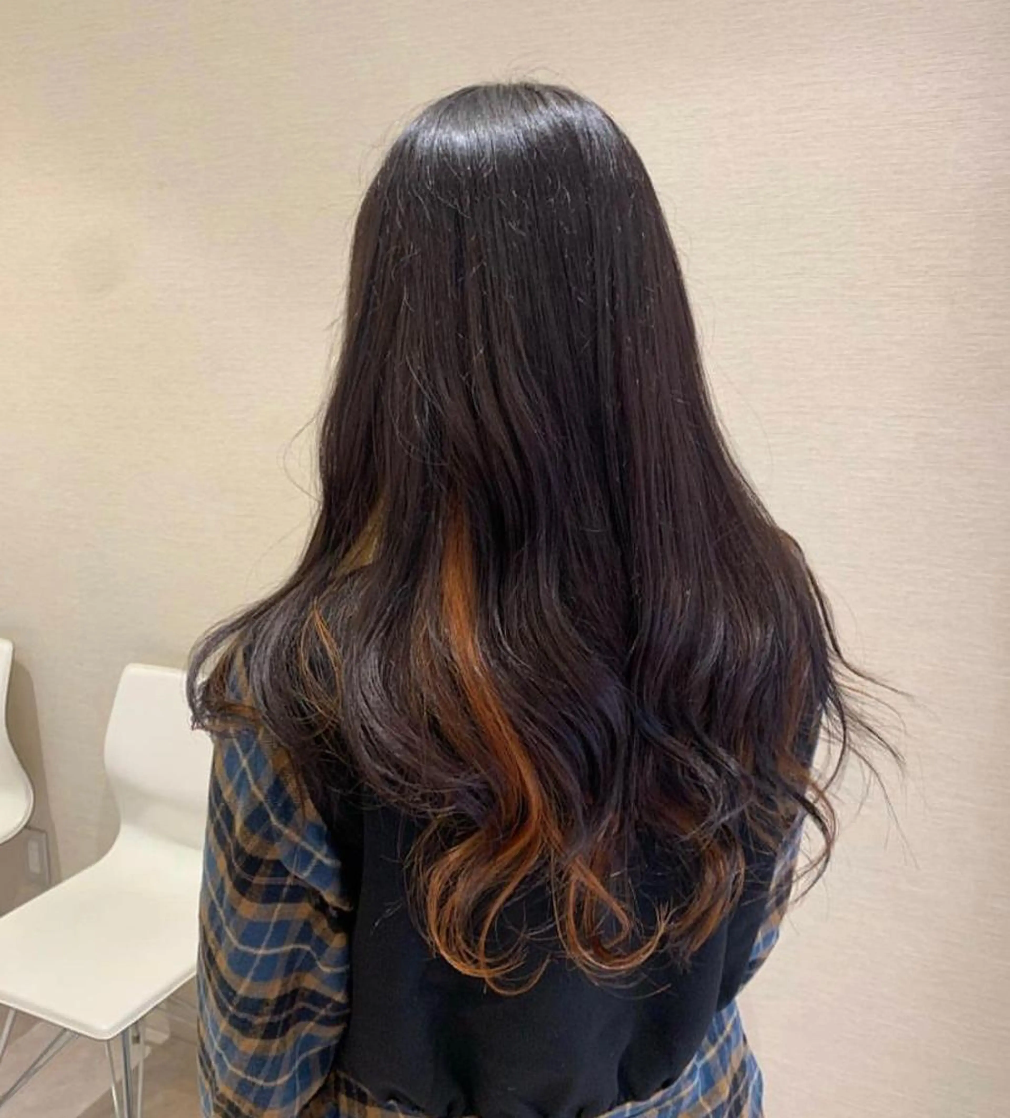 ロング カラー インナーカラー 🌀perm / bob / RINAのヘアスタイル