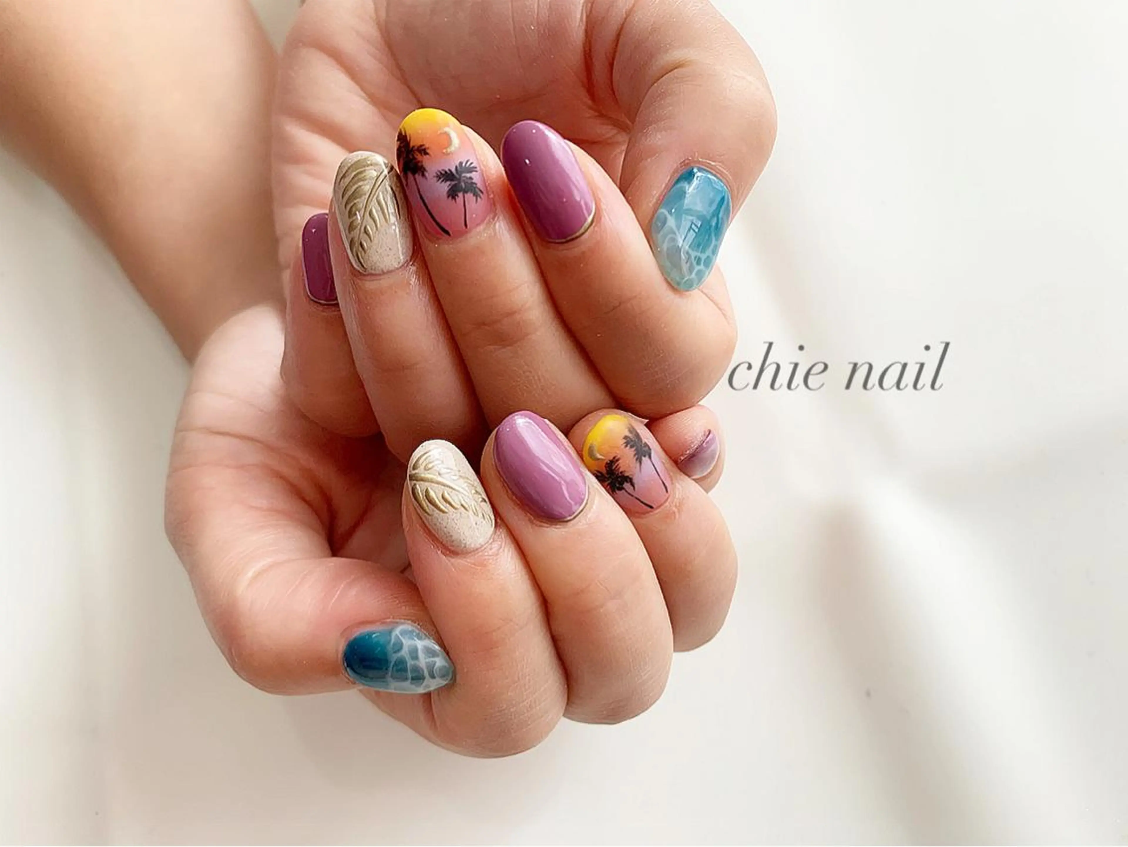 ネイル ハンドネイル 森ノ宮❤︎ chieのネイルデザイン