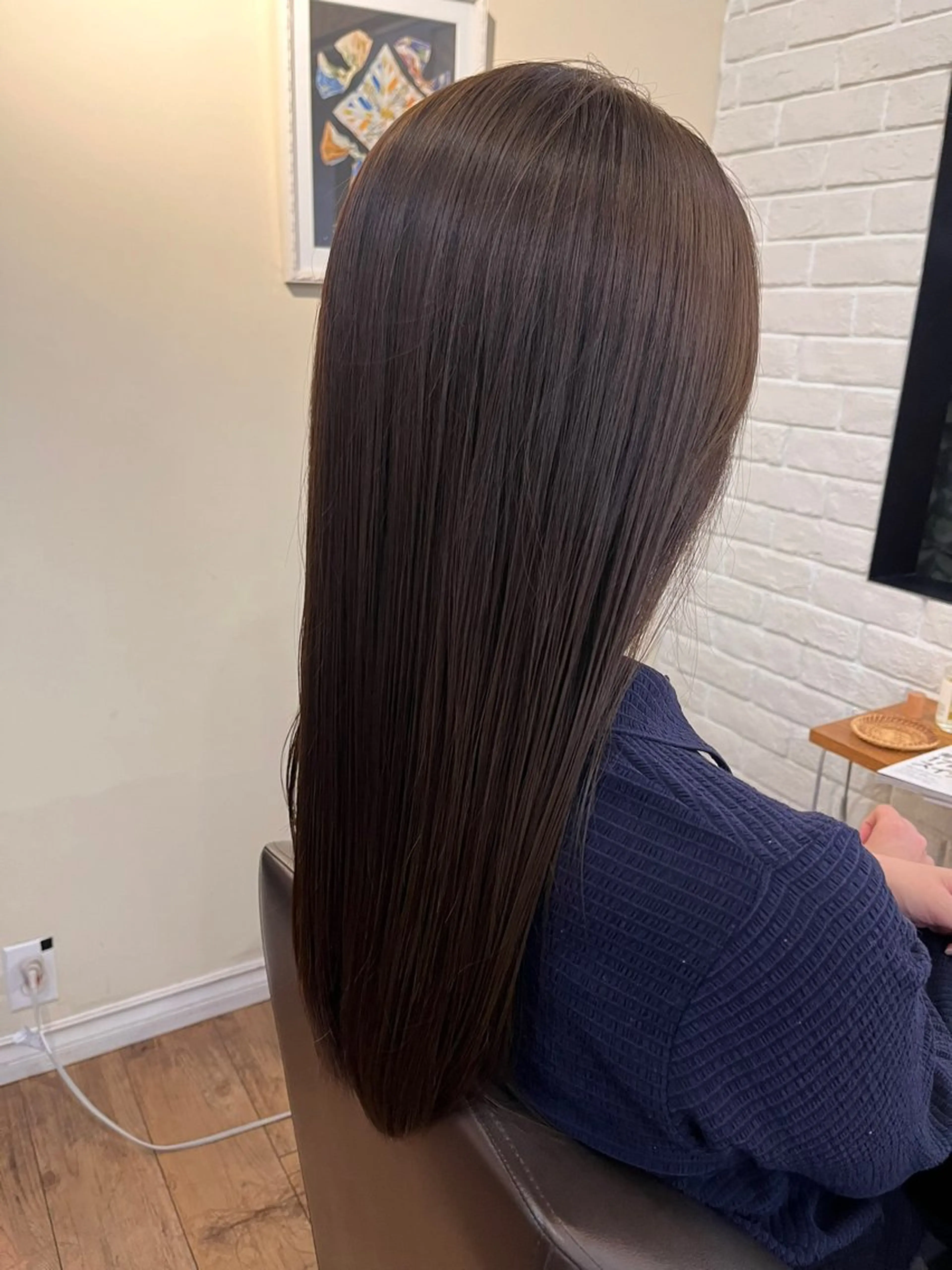 ロング トリートメント 上川 美幸のヘアスタイル