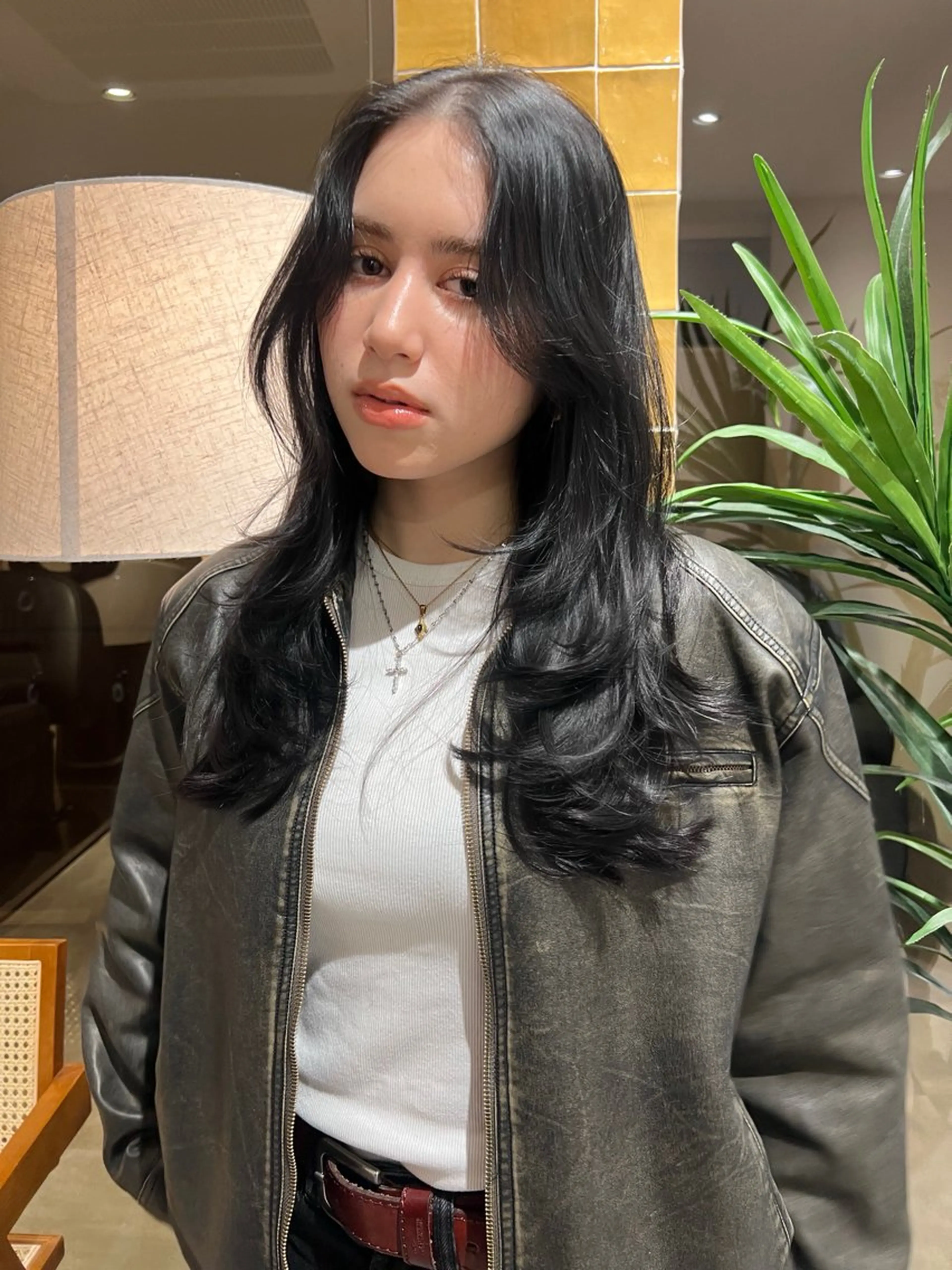 ロング カラー レイヤー/ 透明感SHIMAのヘアスタイル