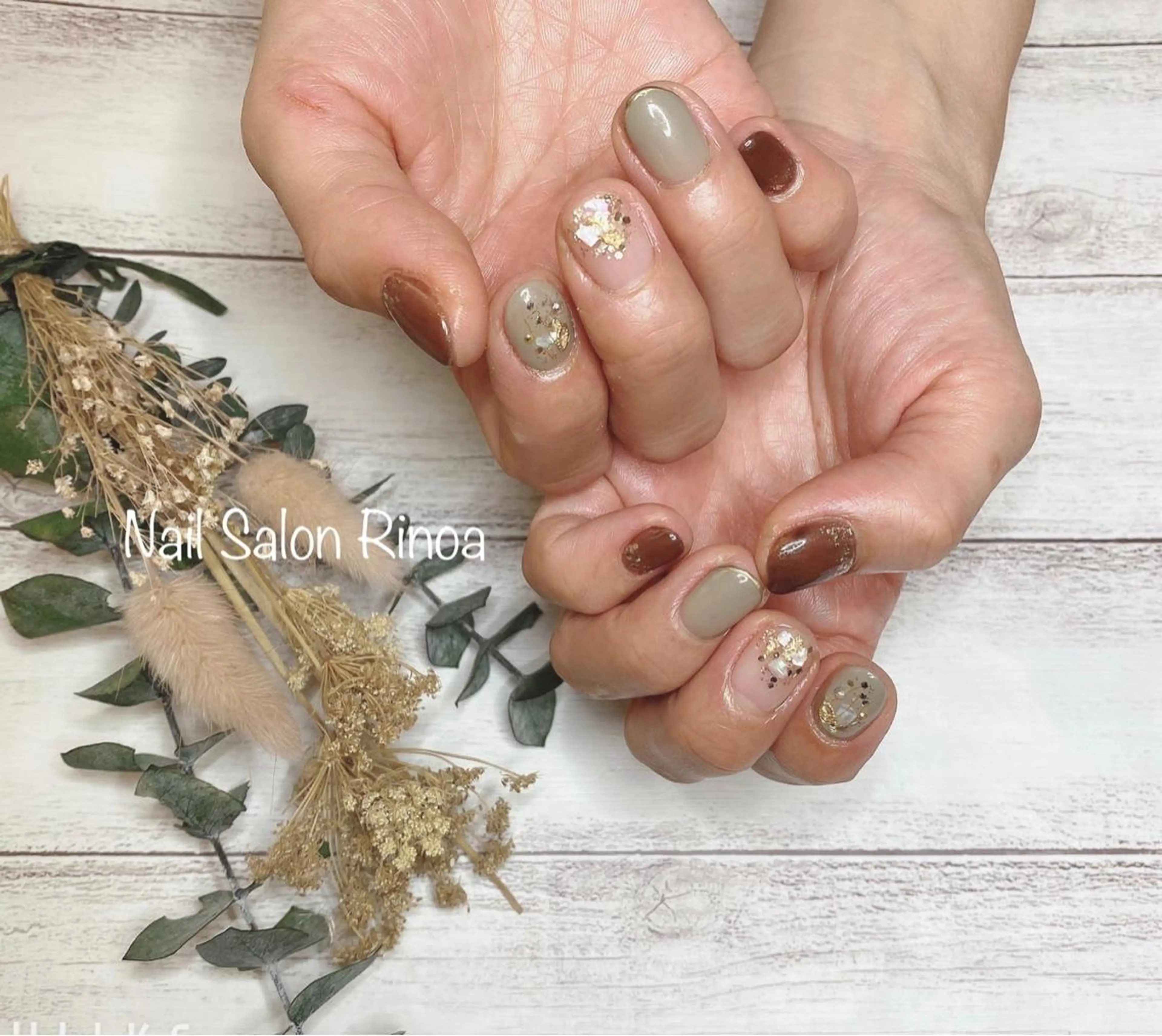 ネイル Nail Salon Rinoaのネイルデザイン