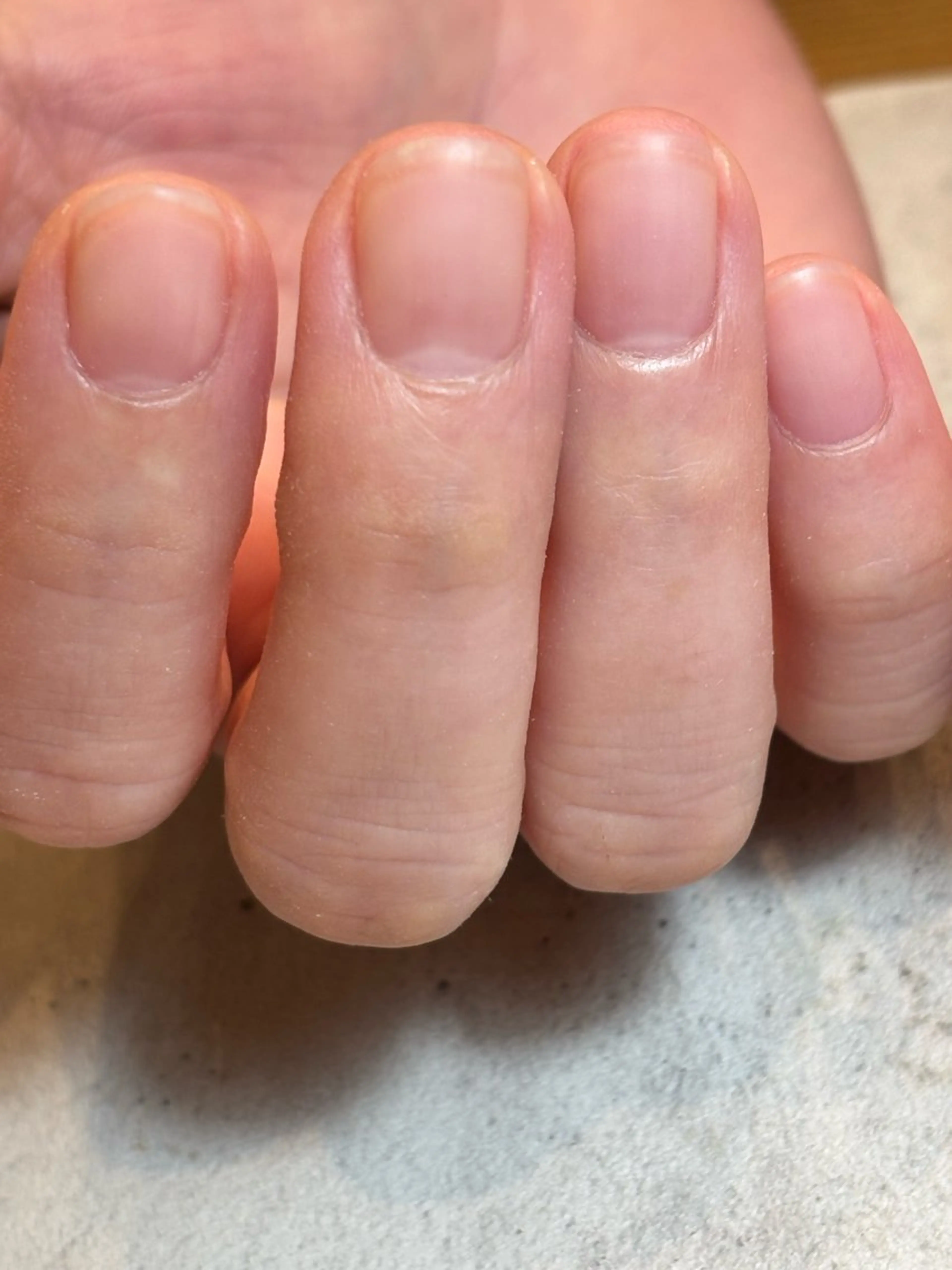 自爪風ネイル（甘皮ケア込み）※ネイルNGなご職業の方にオススメ！の写真