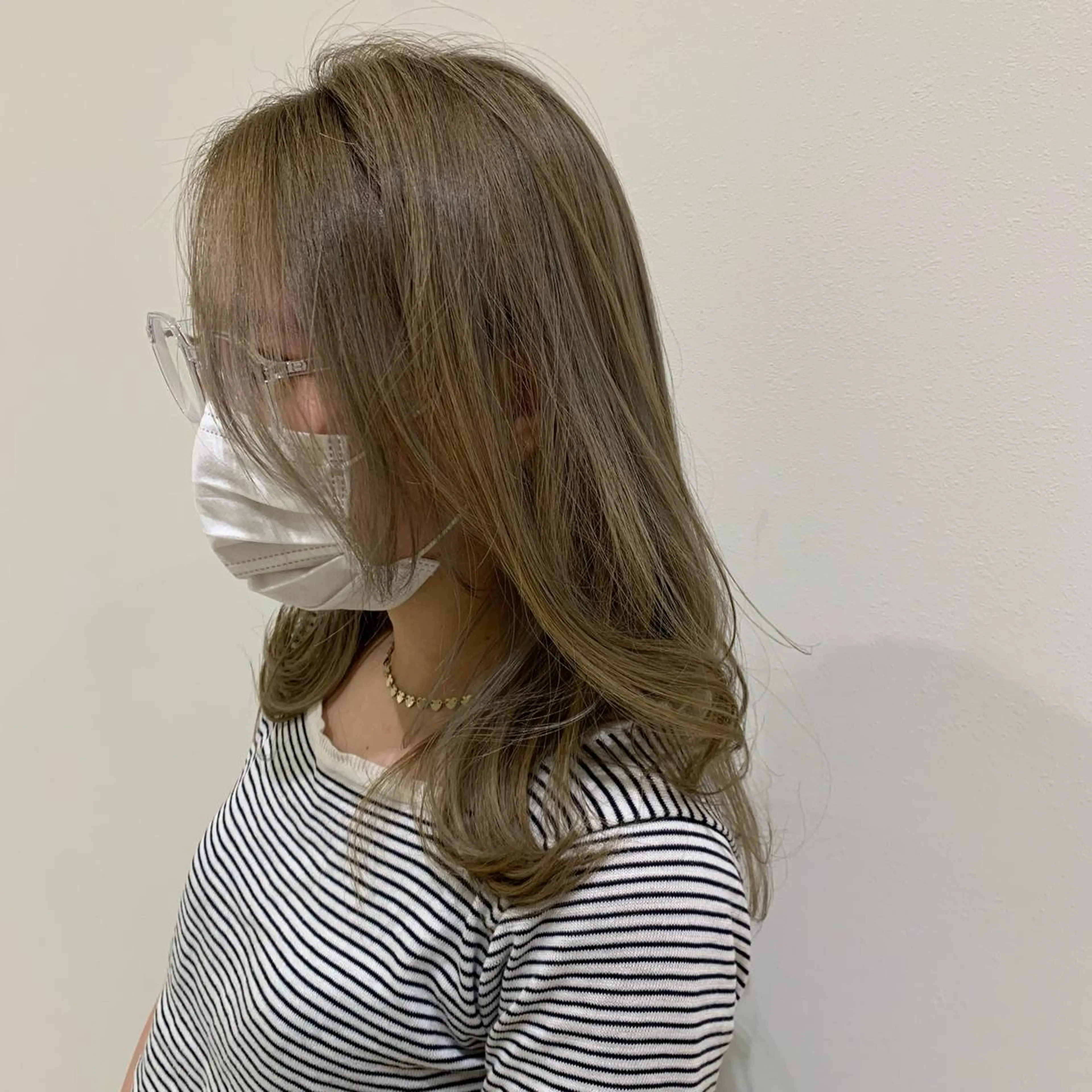 ミディアム カラー 💎K-two名古屋 安田ちづる💎のヘアスタイル