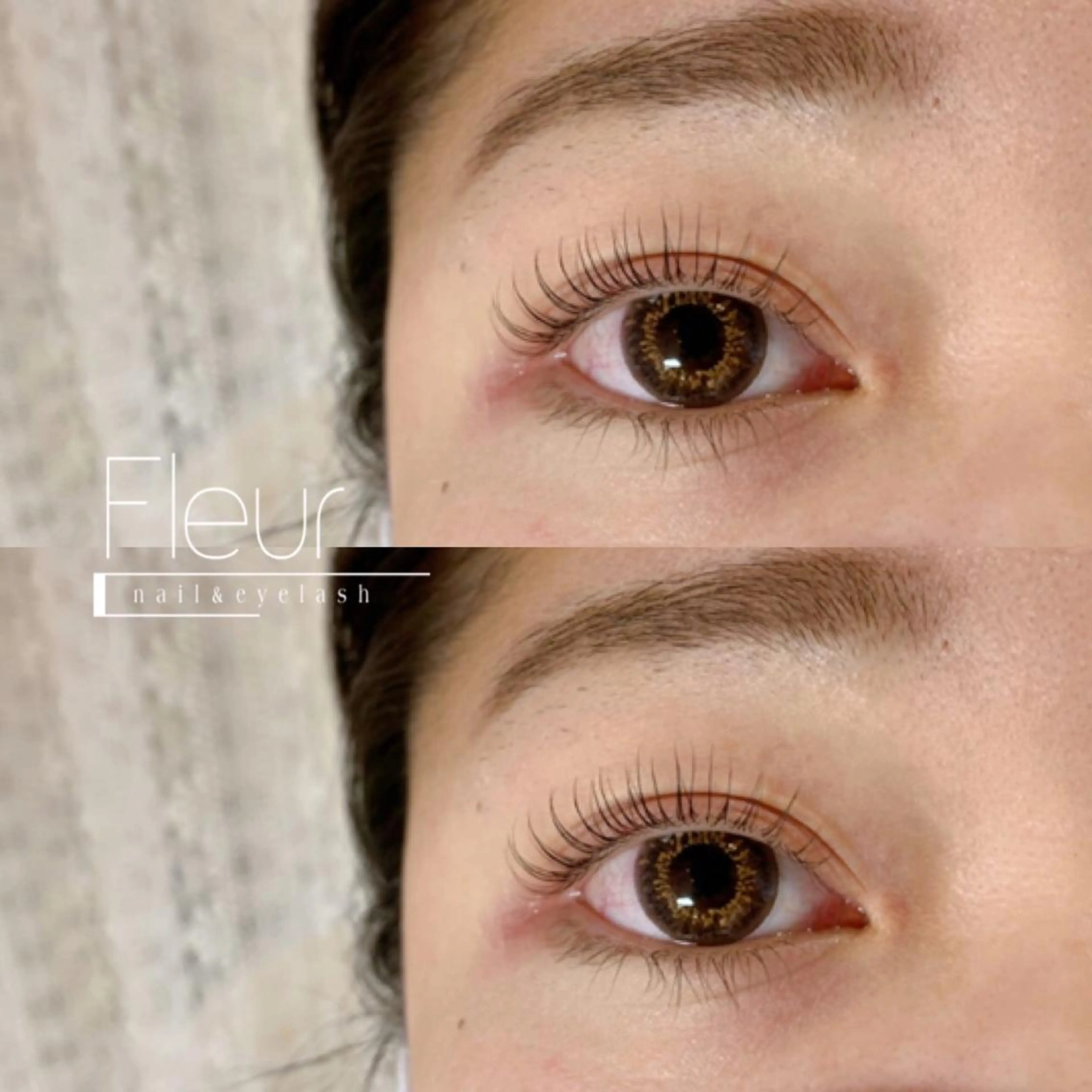 マツエク・マツパ Cカール パリジェンヌラッシュリフト フルール 池袋のマツエク・マツパデザイン