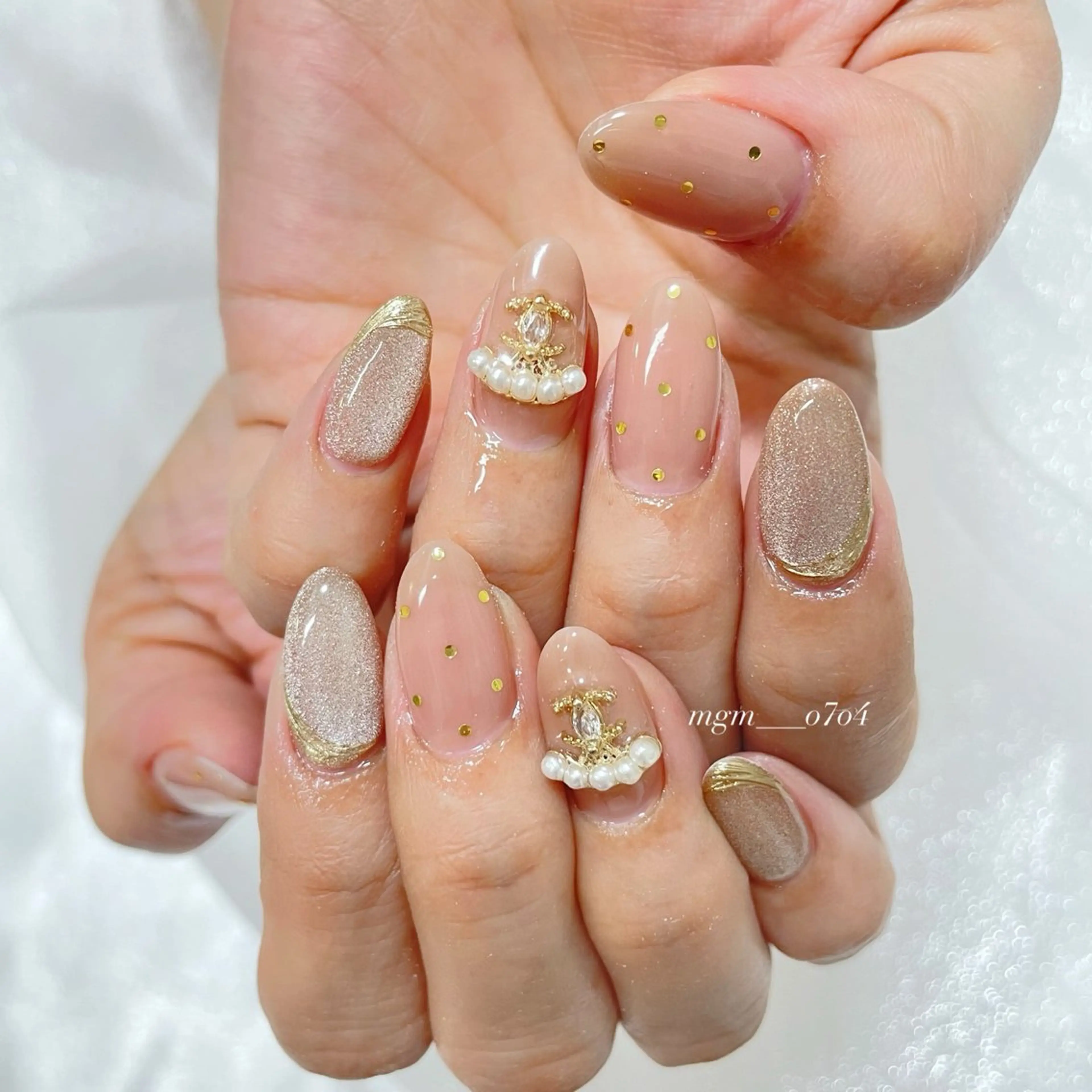 ネイル ハンドネイル ハンドケア MoON...❤︎ MeGuのネイルデザイン