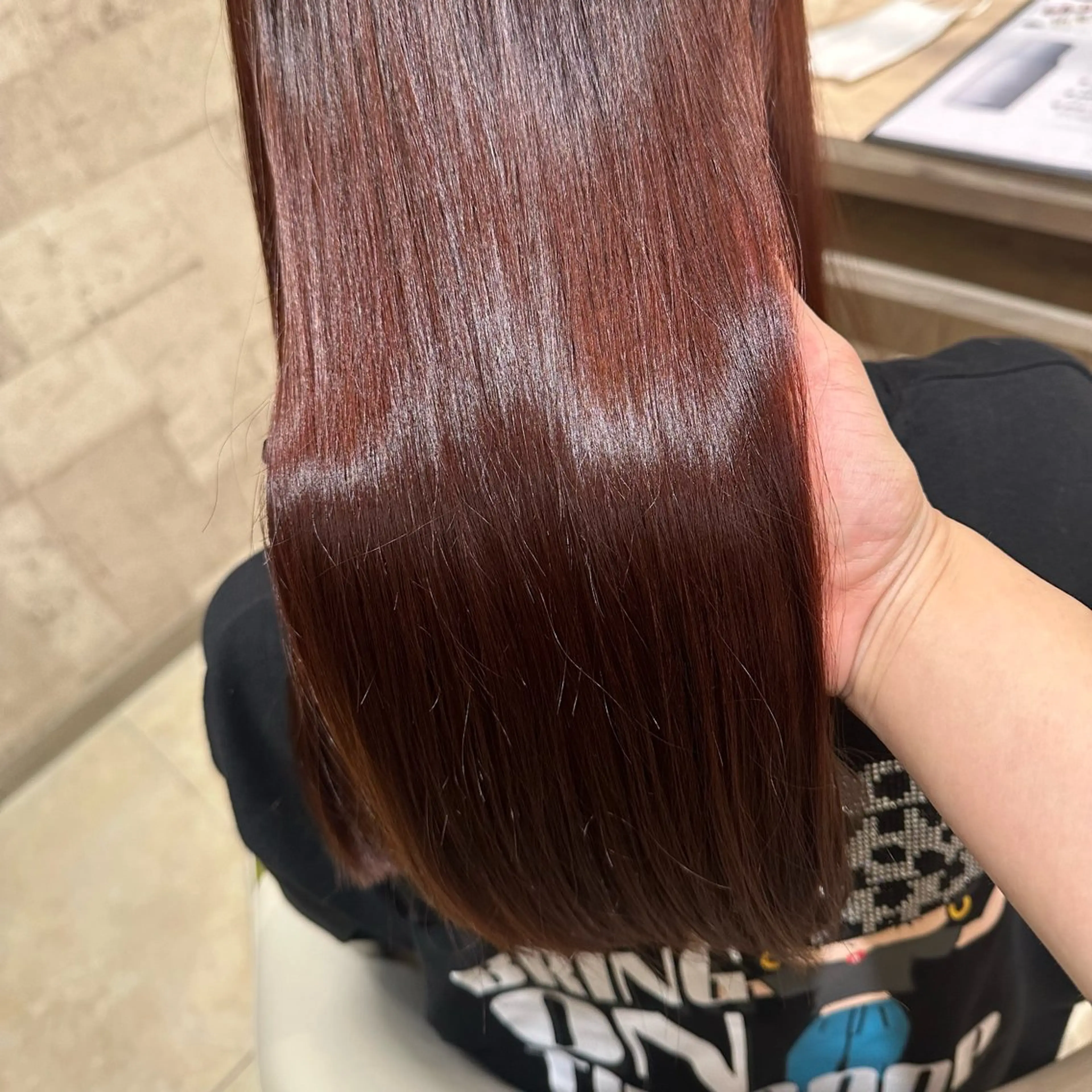 ロング カラー hair&make  EARTH 小山店所属・ミズカミ シオナのヘアスタイル