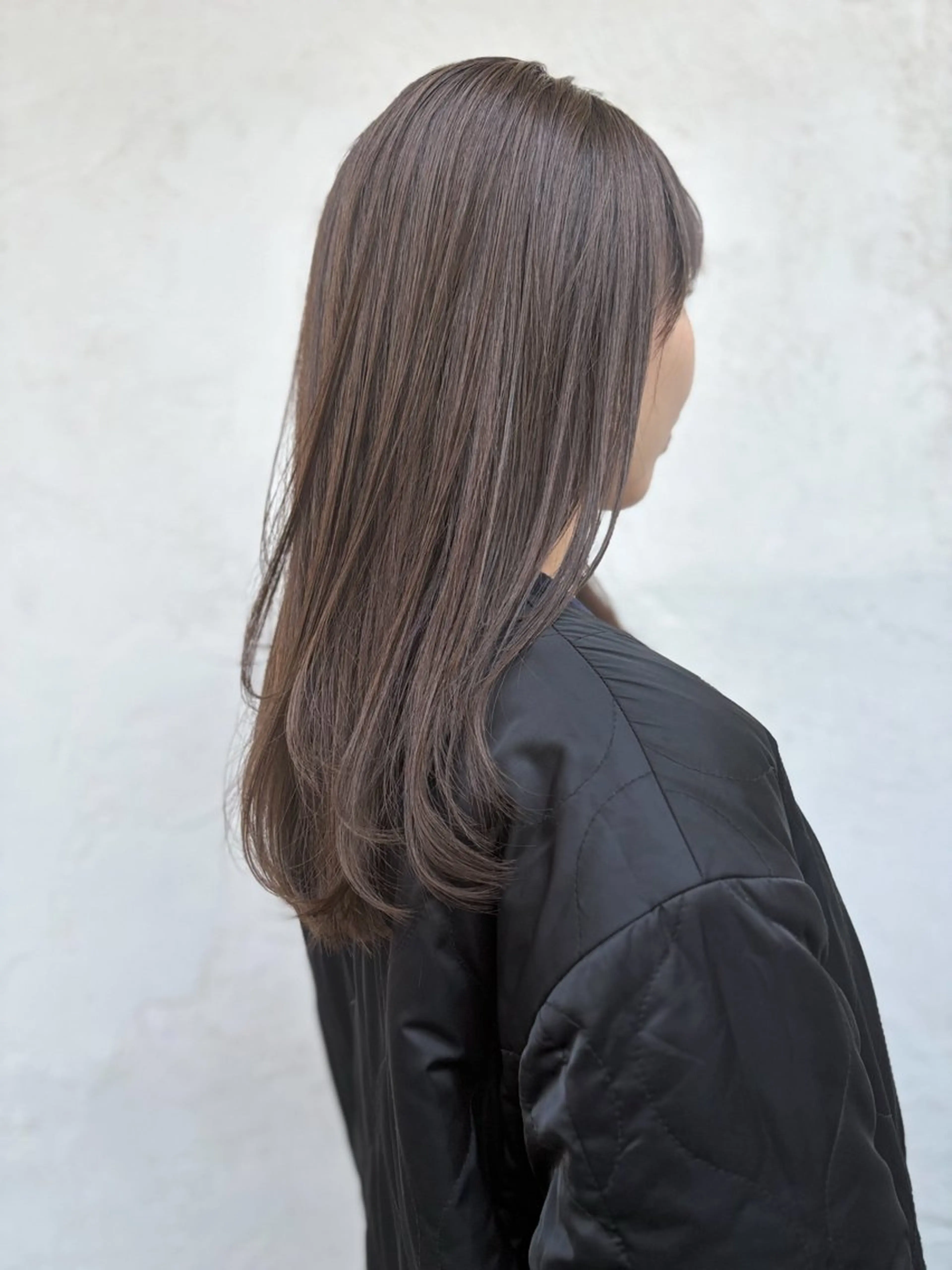 ロング カラー ヘアアレンジ カット ヘアカラー トリートメント ヘアセット ブリーチなしで透明感 艶カラー【Ryo】のヘアスタイル