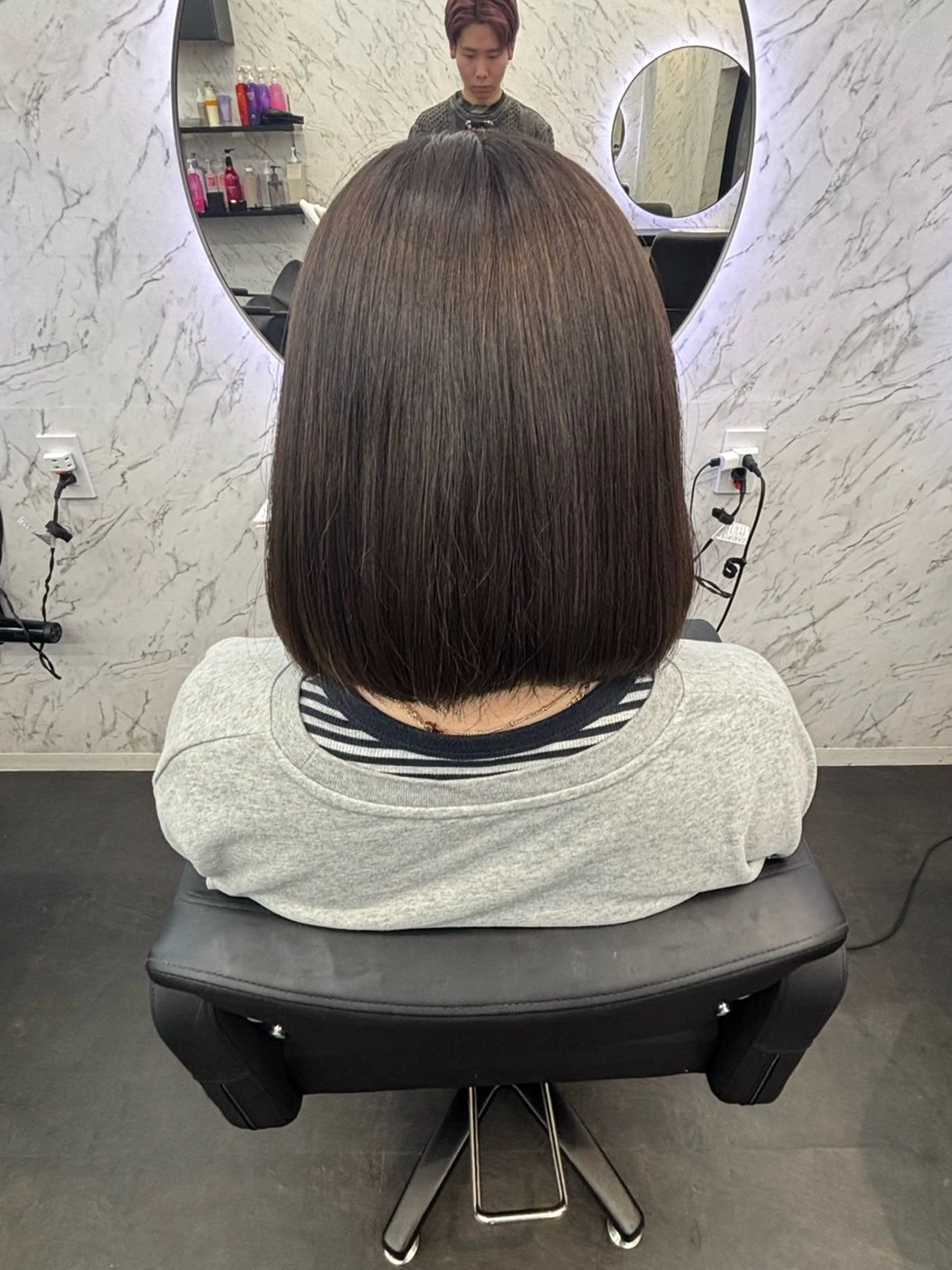 カラー ヘアカラー hair salon dot.mooda所属・레온⋆✦ Leon 透明感✨️Colorのヘアスタイル