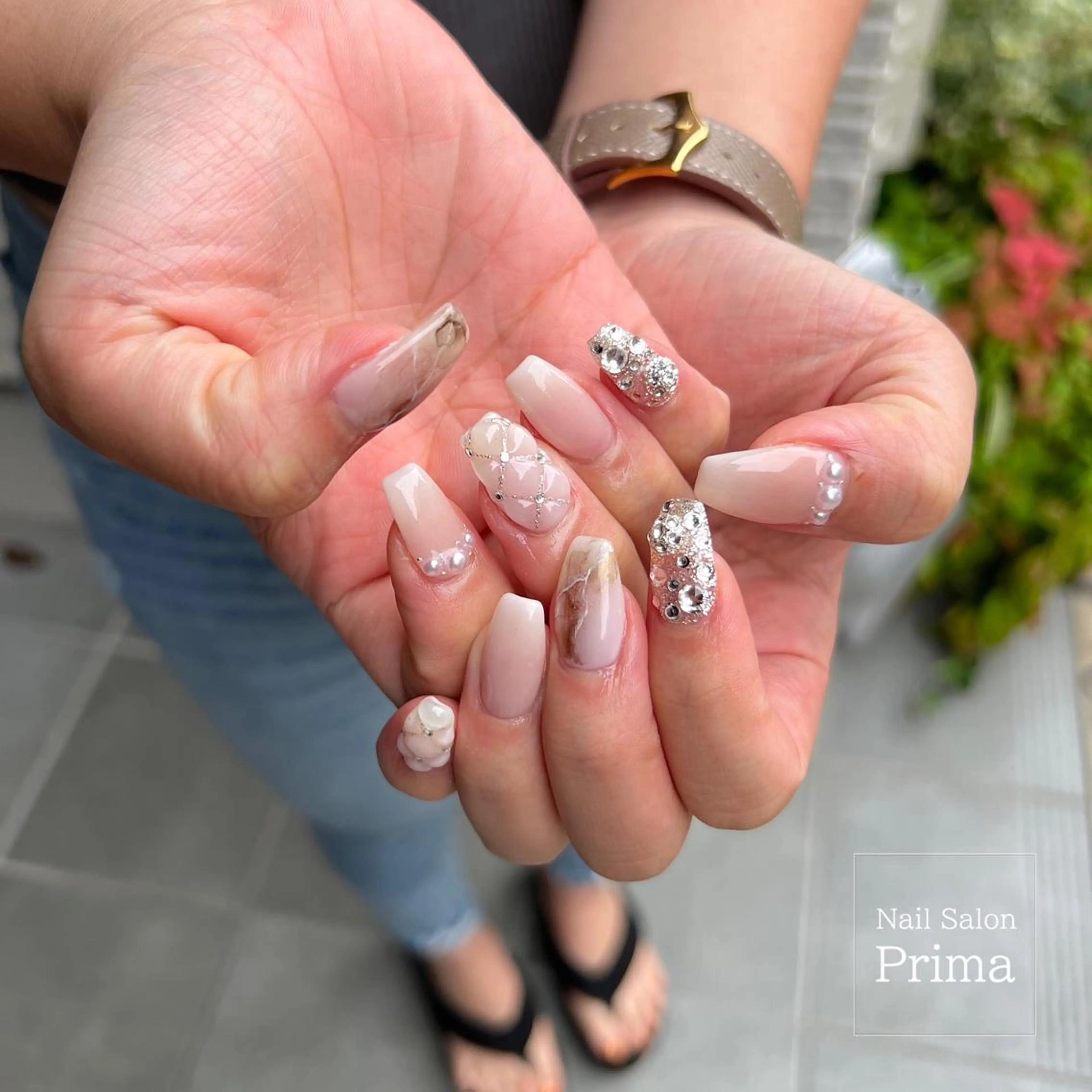 セミロング ネイル SalonPrima Nail & Eyeのネイルデザイン