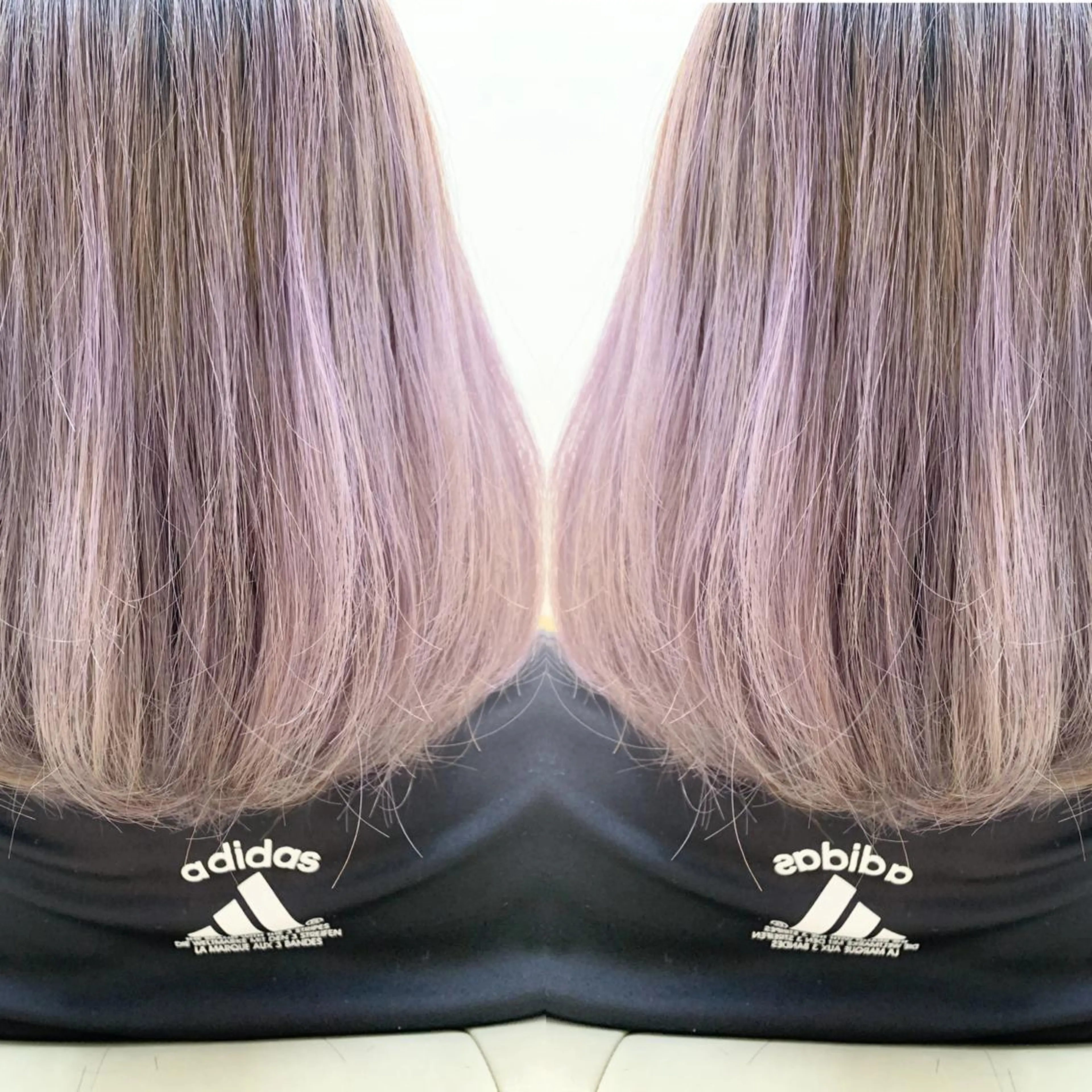 ショート ピンクラベンダー ボブ H所属・H (エイチ) 烏丸御池店のヘアスタイル