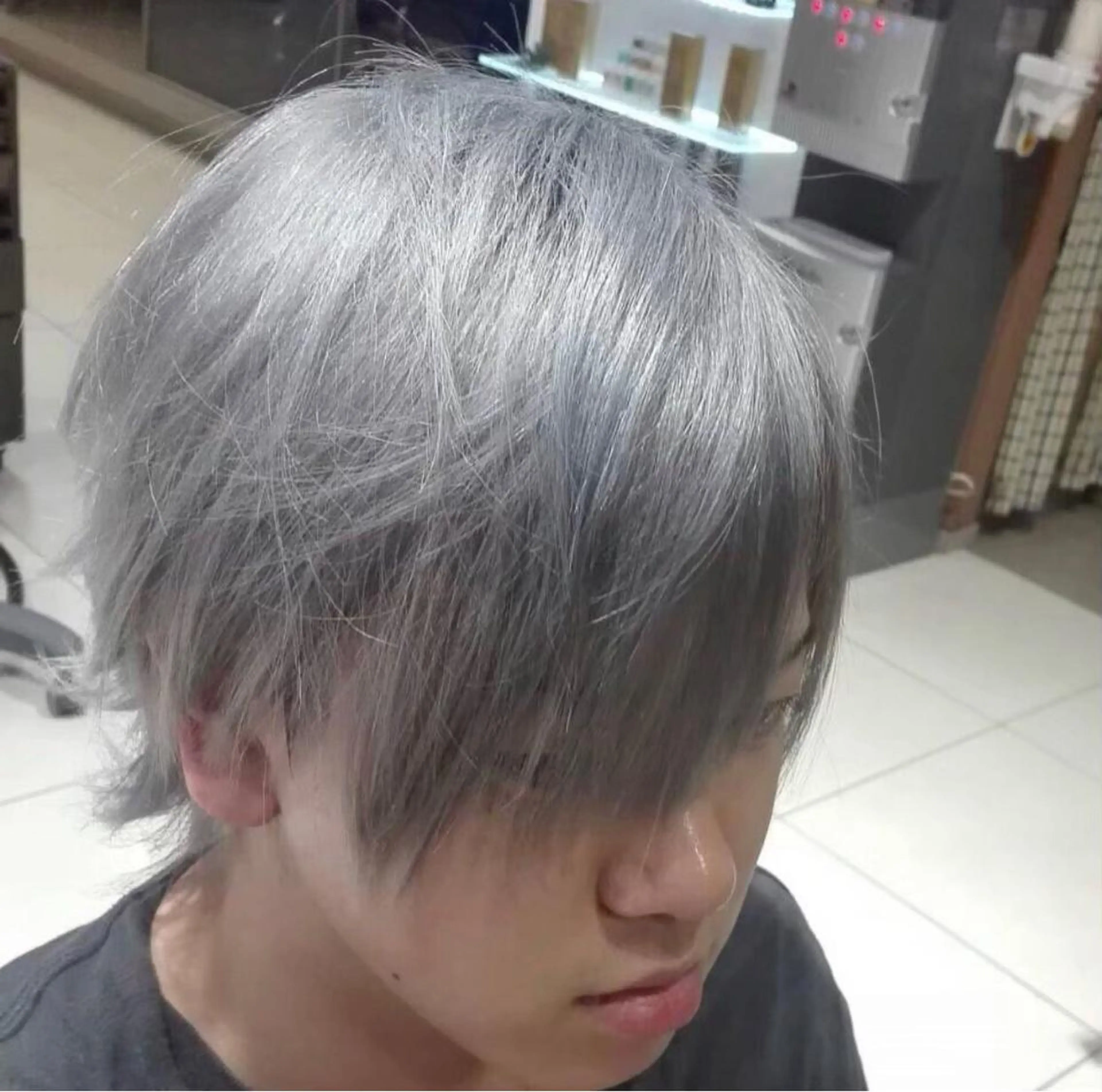 ｛学生限定超お得クーポン🉐｝メンズカット＋ダブルカラーの写真