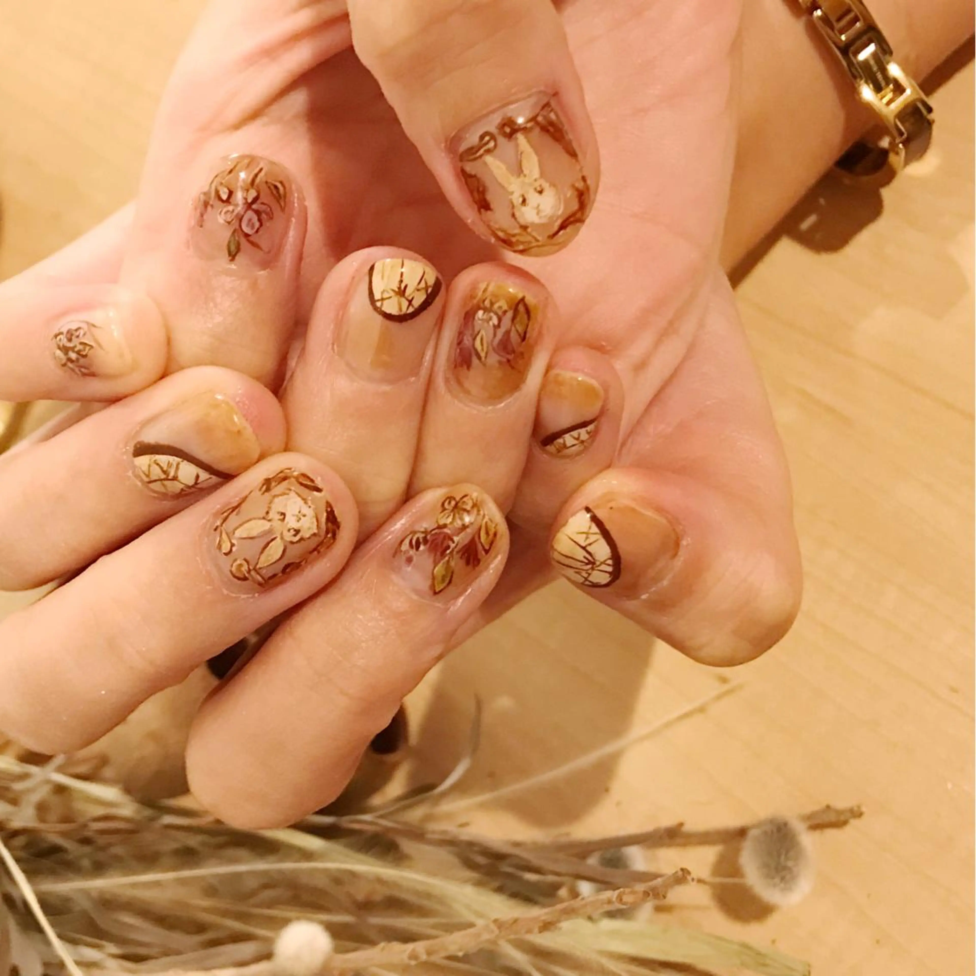 ネイル ハンドネイル フットネイル rebon＊ natsukiのネイルデザイン