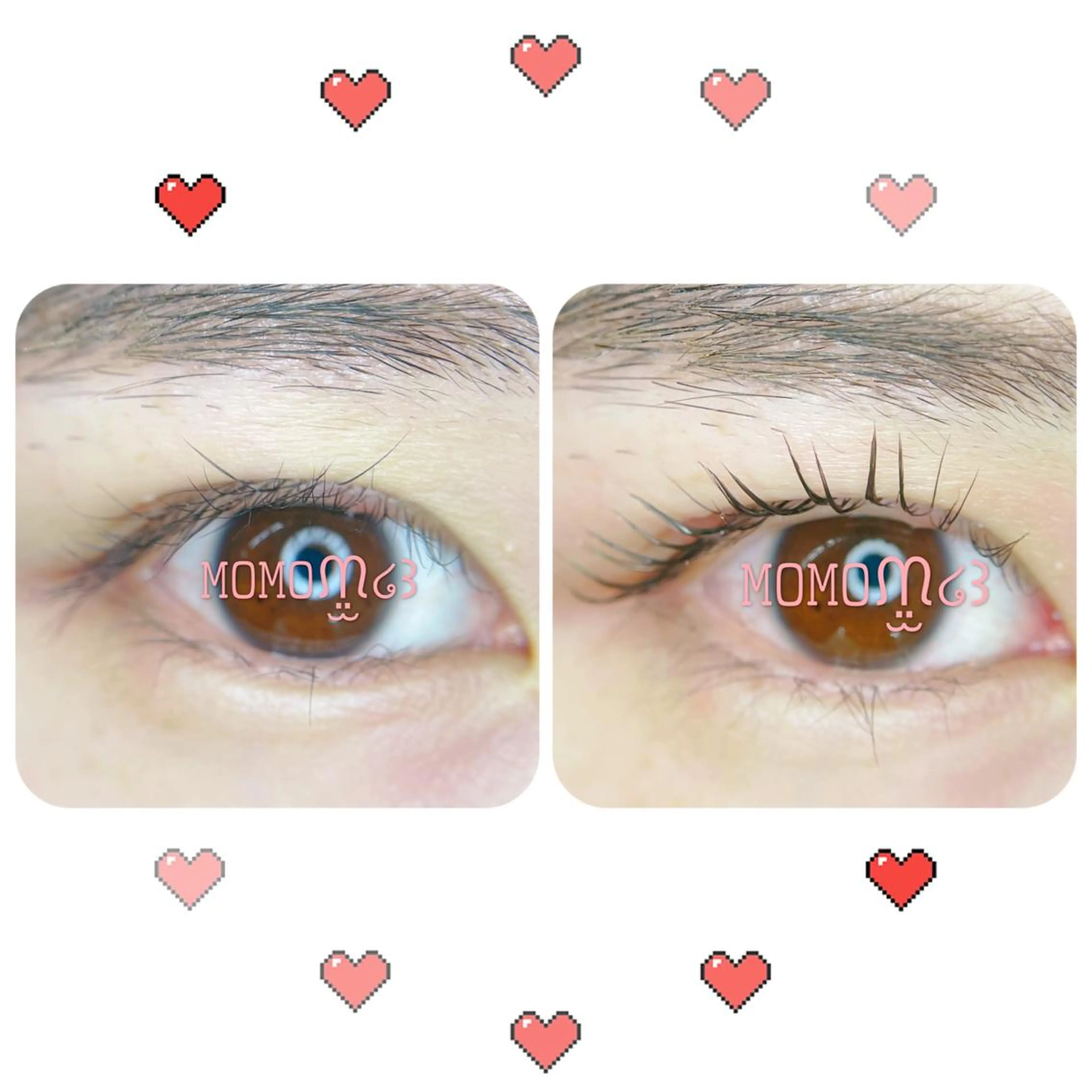 マツエク・マツパ フラットラッシュ ナチュラル パリジェンヌラッシュリフト 下まつげエクステ 一重×まつ毛パーマ モテデザインのプロ モモ🍑のマツエク・マツパデザイン