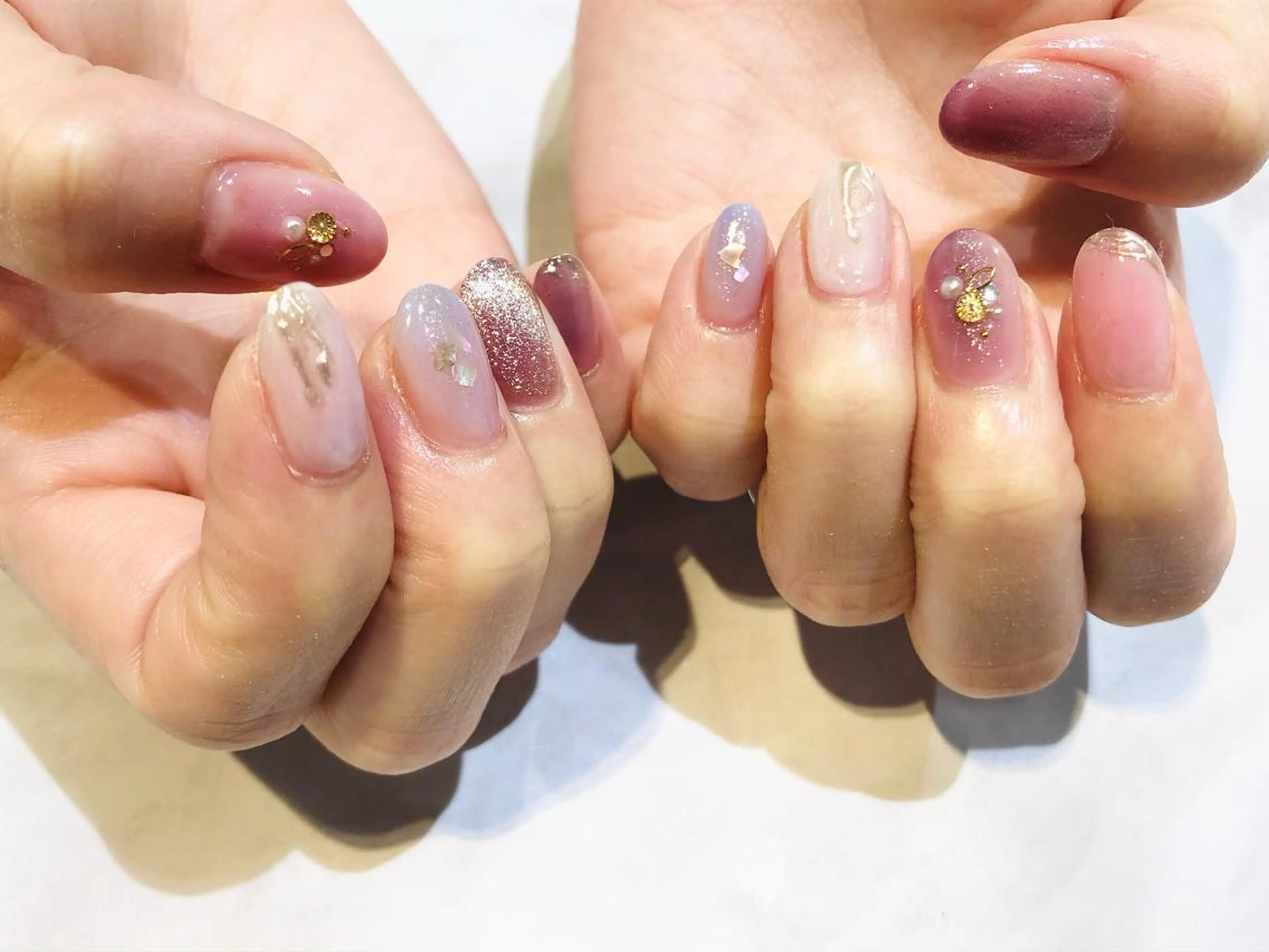 ネイル 舞田 苑香のネイルデザイン