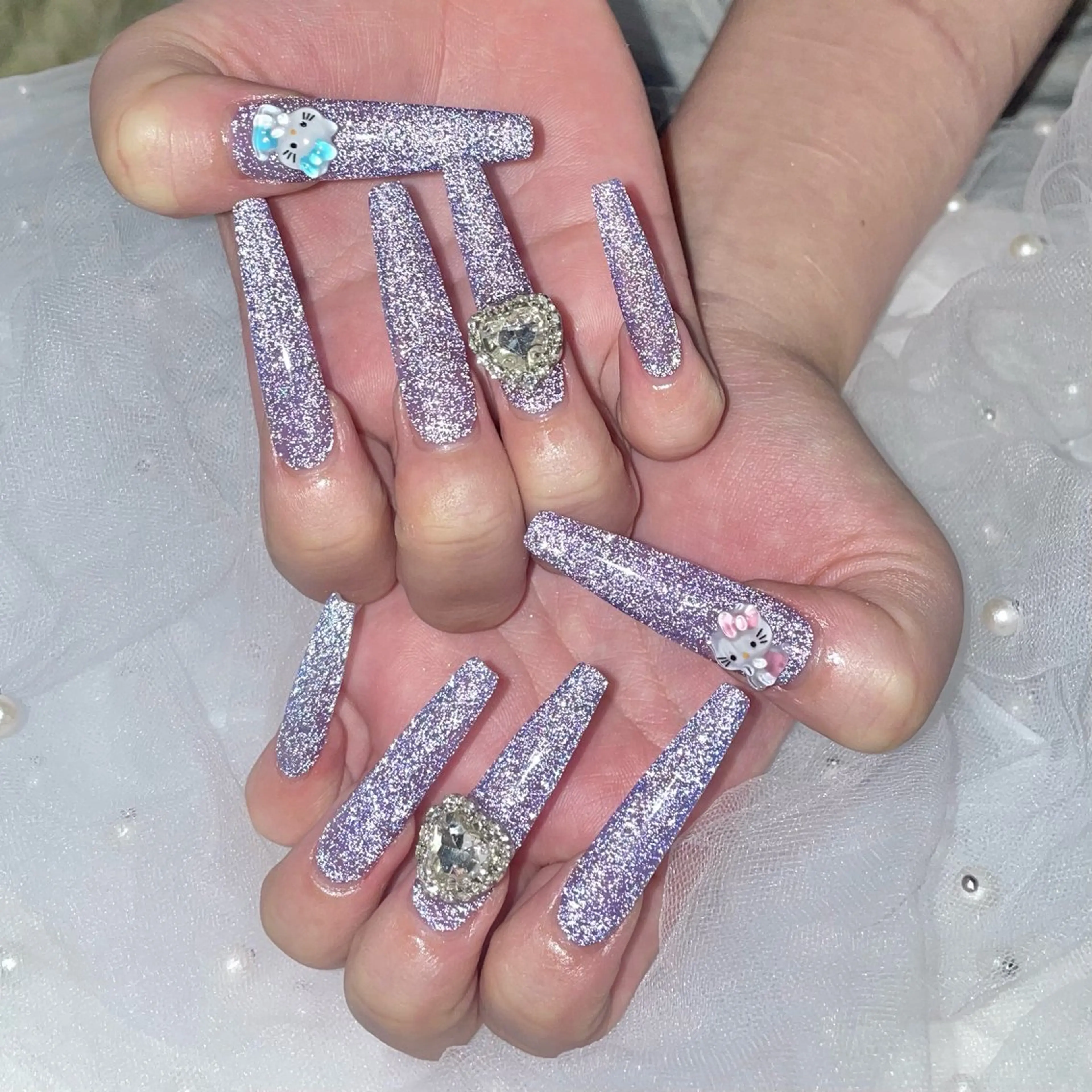 🥣スカルプワンカラー🥣ストーン、パーツ追加⭕️の写真