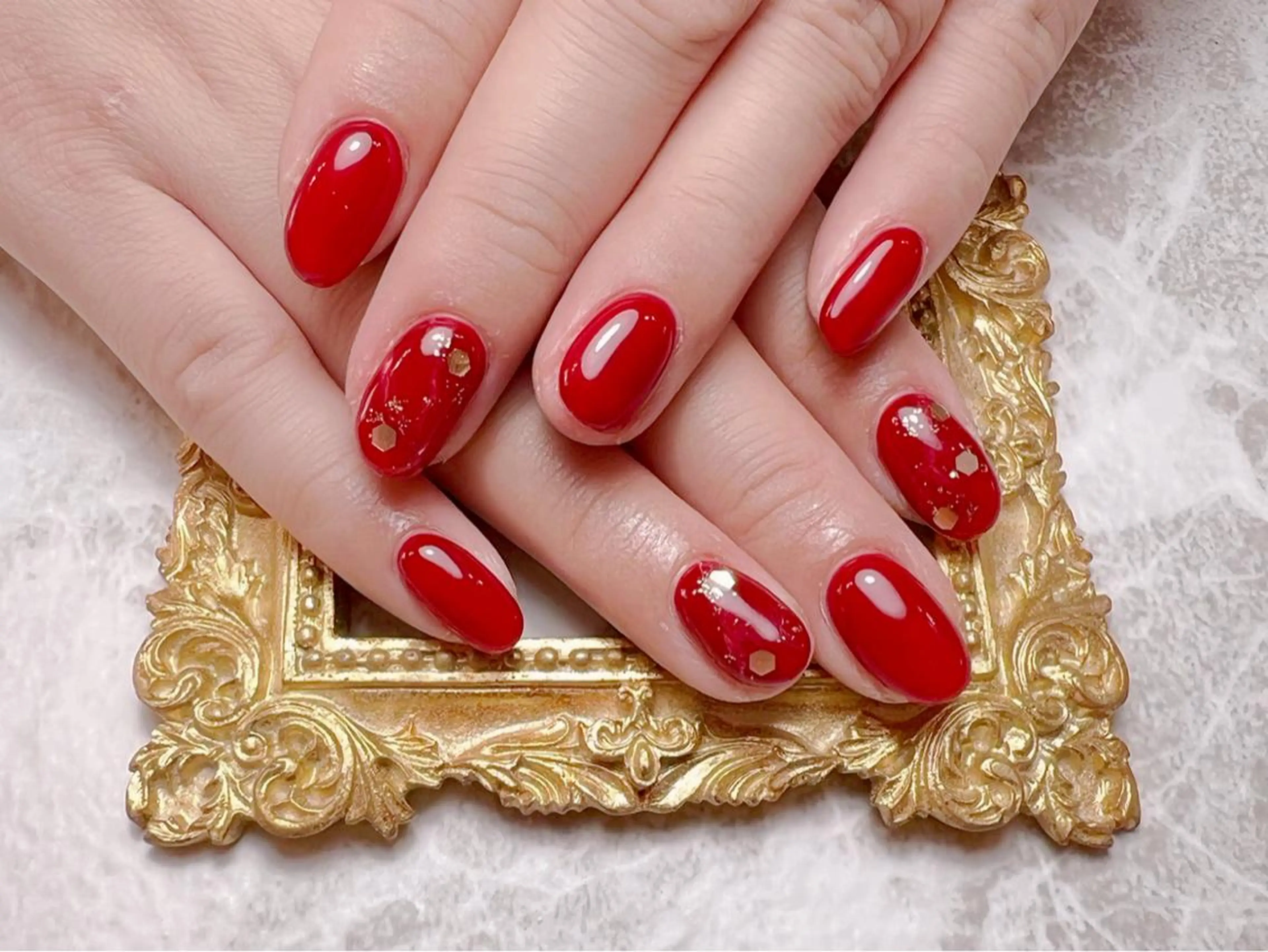 ネイル ハンドネイル マジックミラー所属・マジック ミラーのネイルデザイン