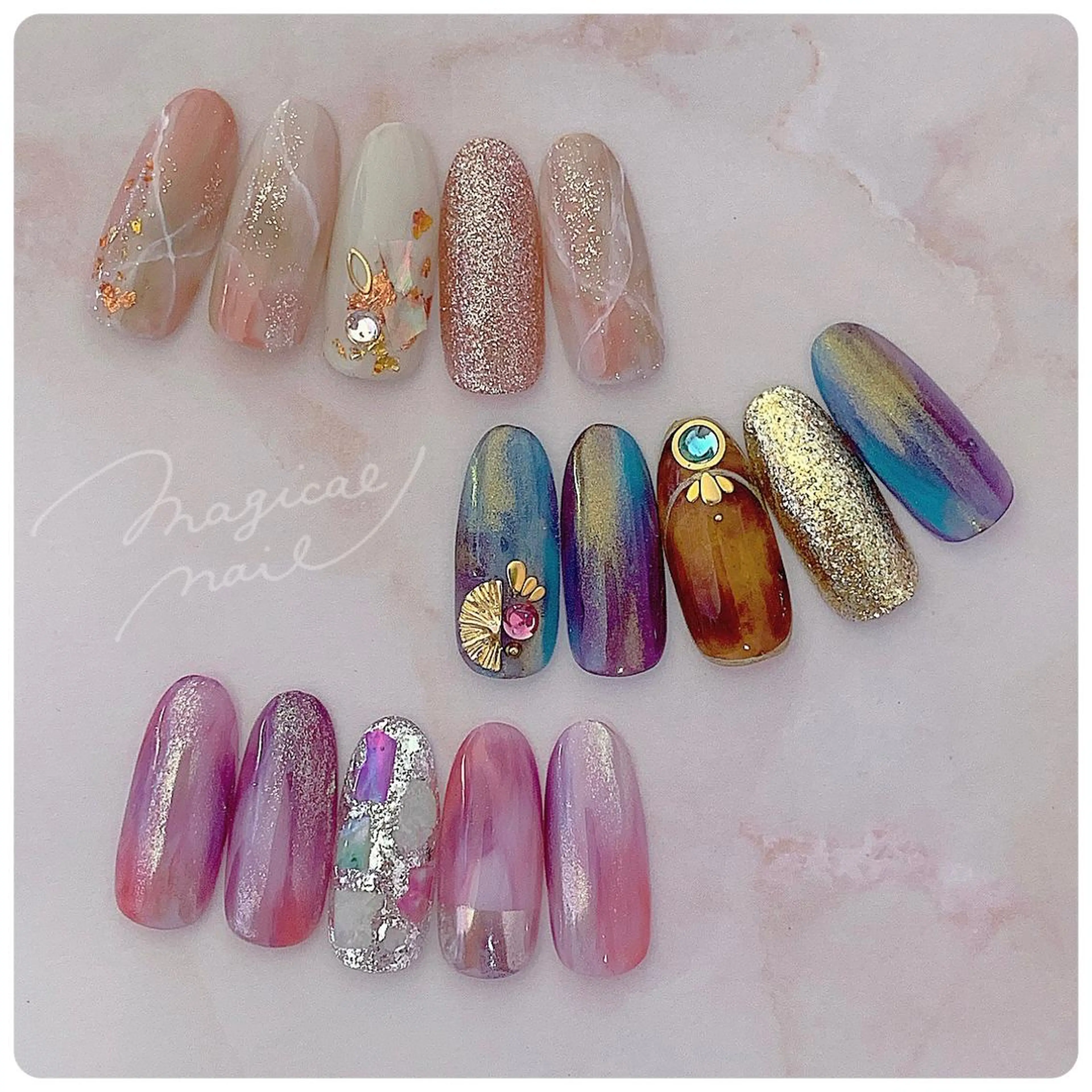 ネイル ハンドネイル magical nailのネイルデザイン
