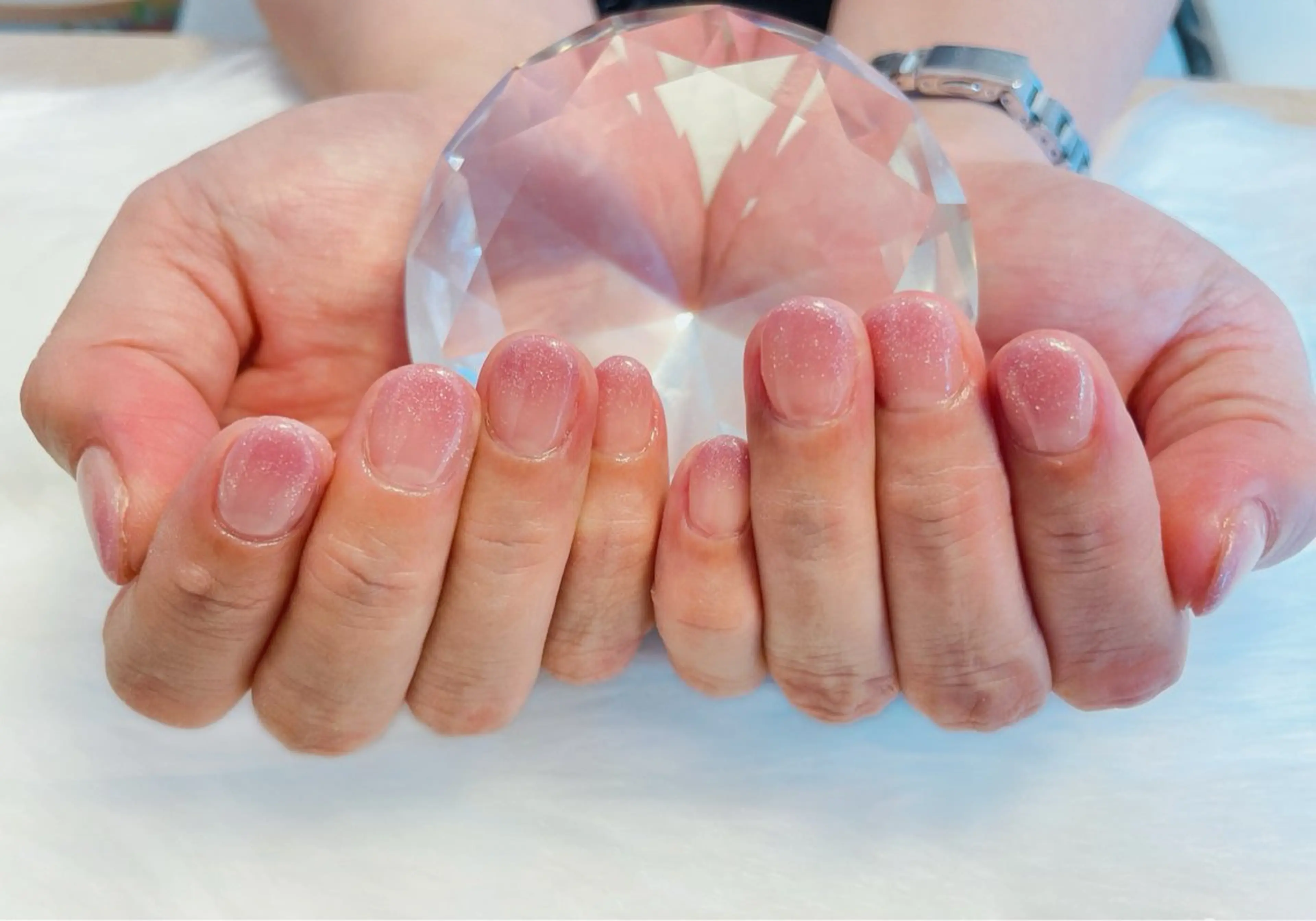 ネイル グラデーション ラメ(グリッター) ラメグラデーション Nail salon Betty❤︎のネイルデザイン