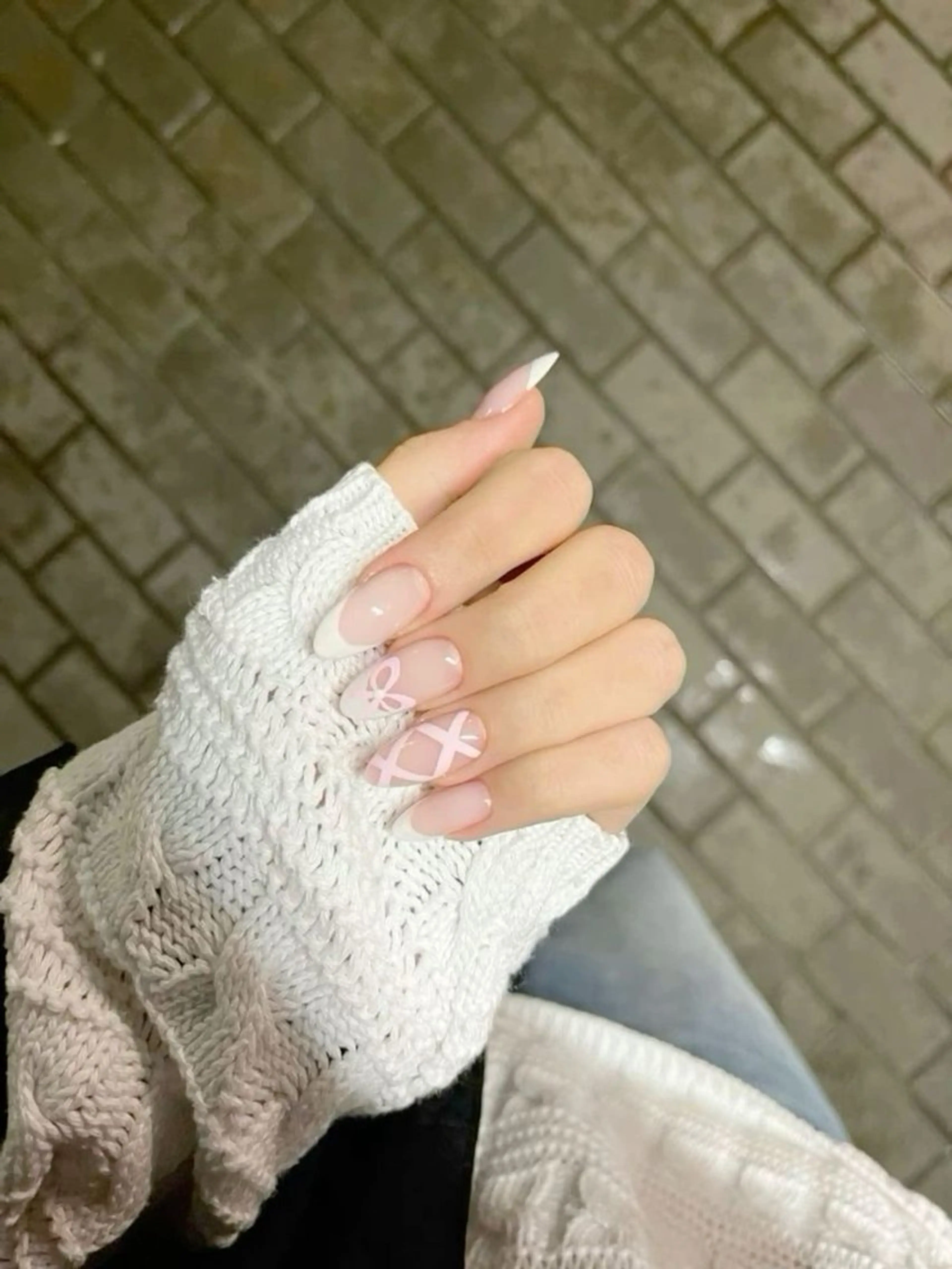 ネイル 韓国ネイル 持ち込み ネイルチップ ハンドネイル EMI ANA.CHUOのネイルデザイン