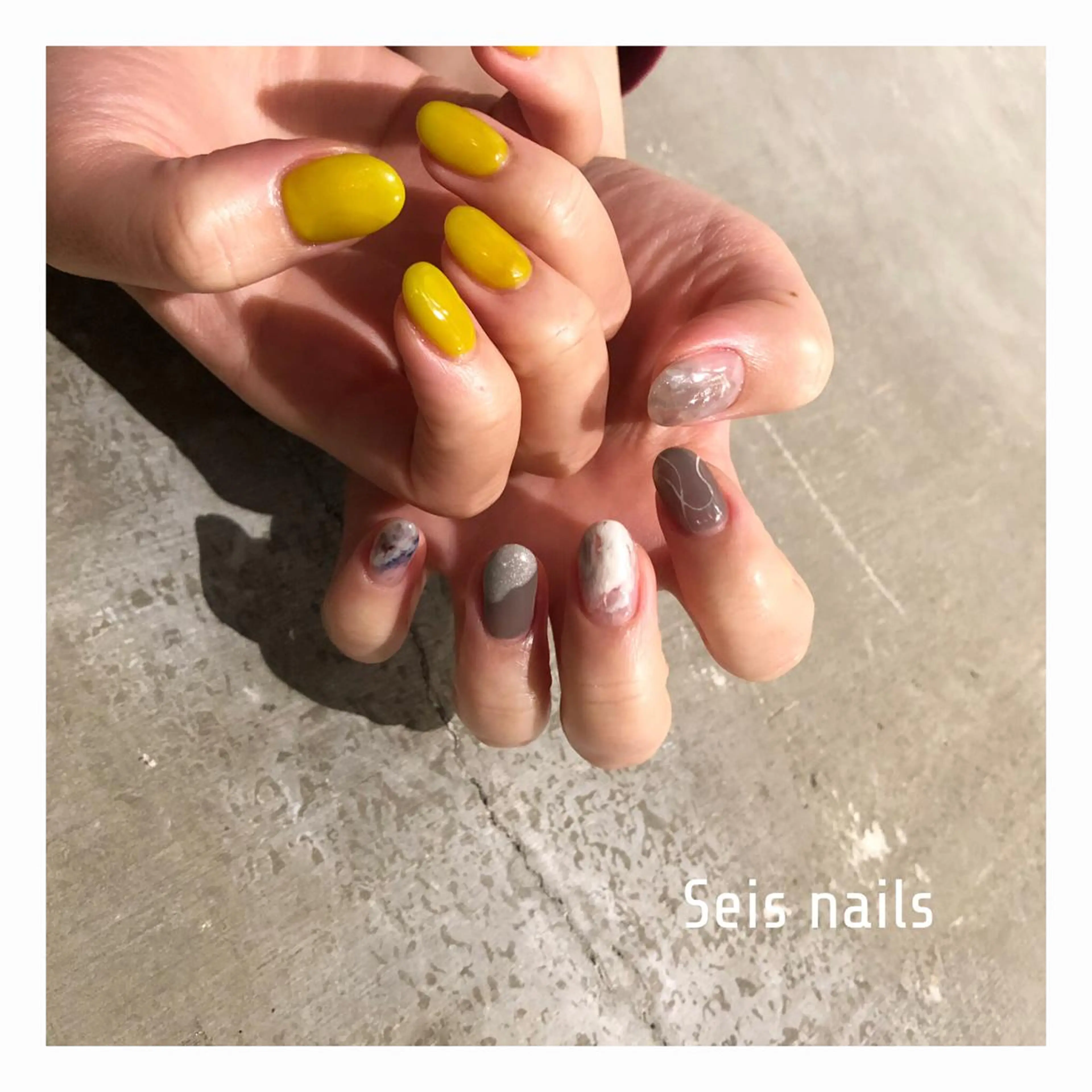 ネイル ハンドネイル Seis Shihoのネイルデザイン