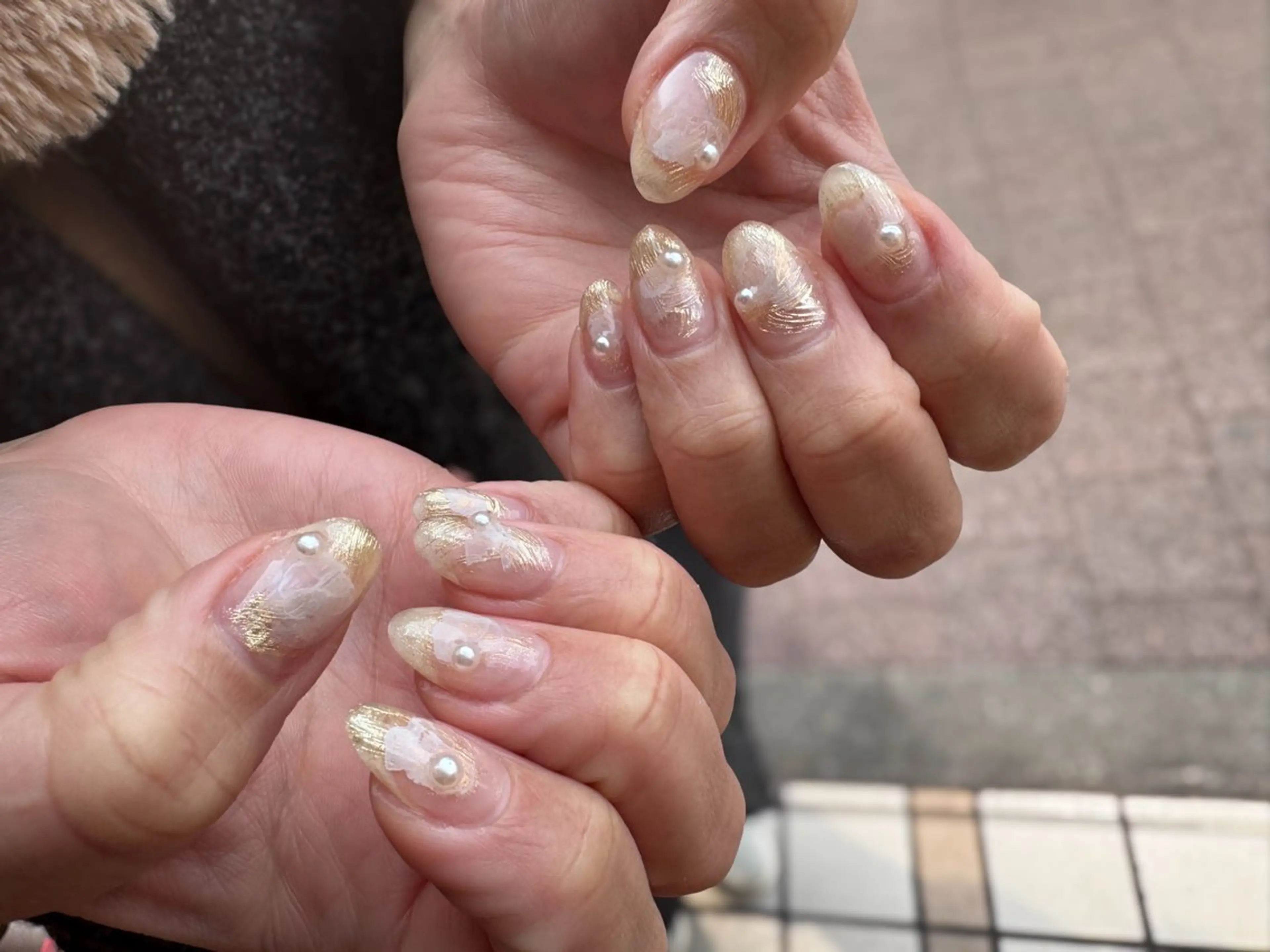 ネイル フラッシュネイル ジェルネイル マグネットネイル ニュアンスネイル パラジェル Nu:茅ヶ崎所属・Nu: ヌーのネイルデザイン