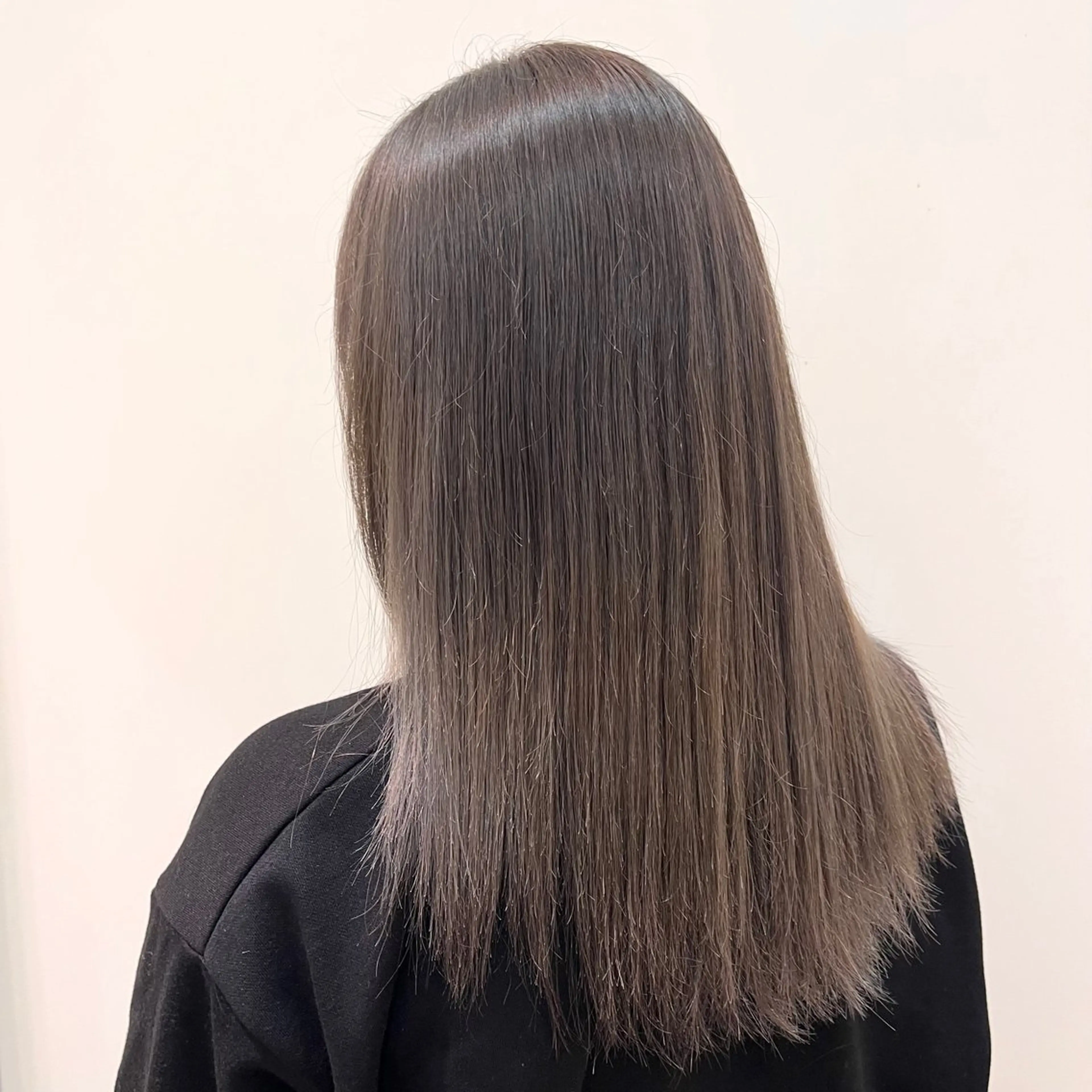 セミロング ヘアカラー トリートメント PELE SAKAE /Sayakaのヘアスタイル