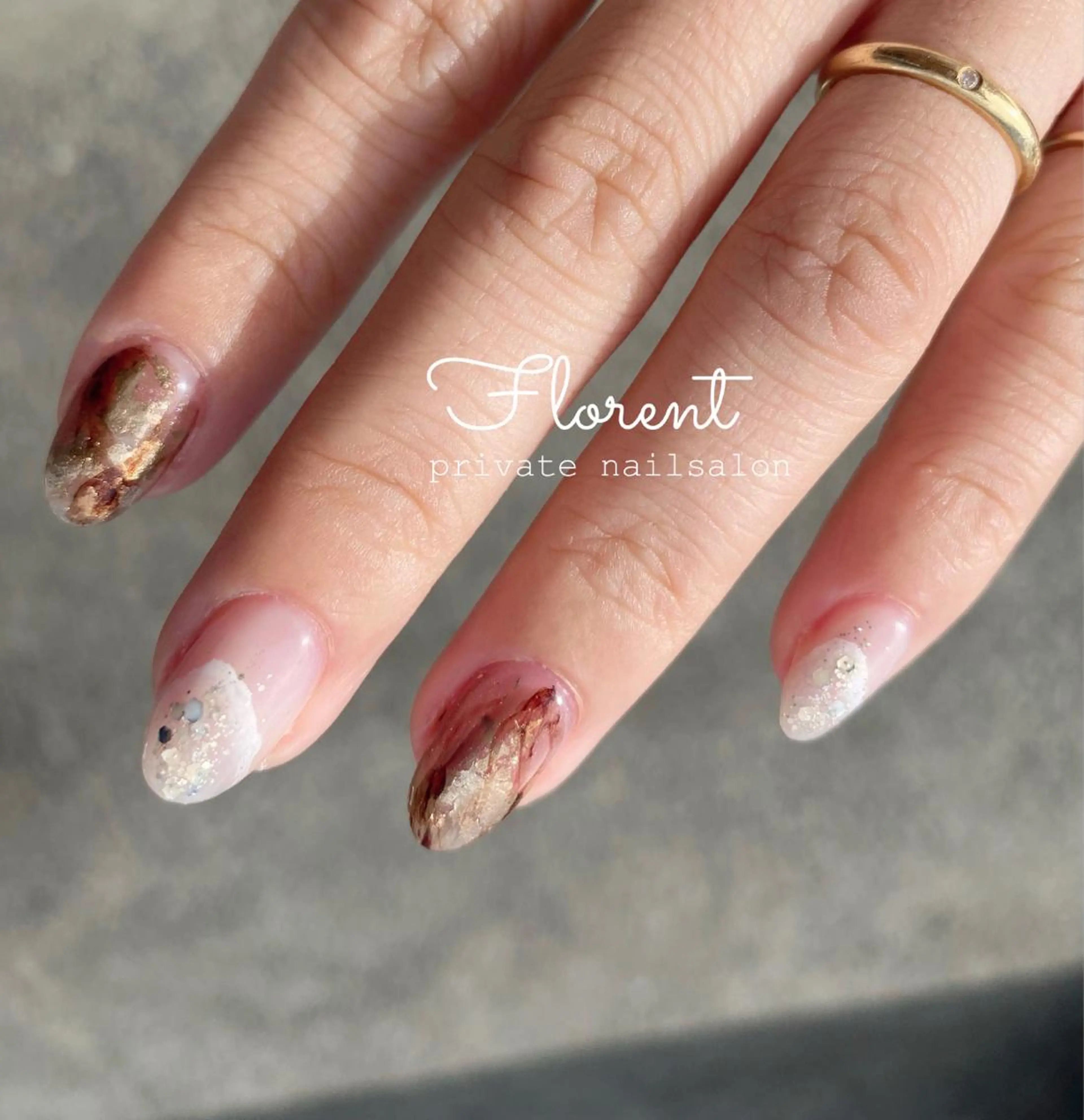 ネイル ハンドネイル florent nailのネイルデザイン